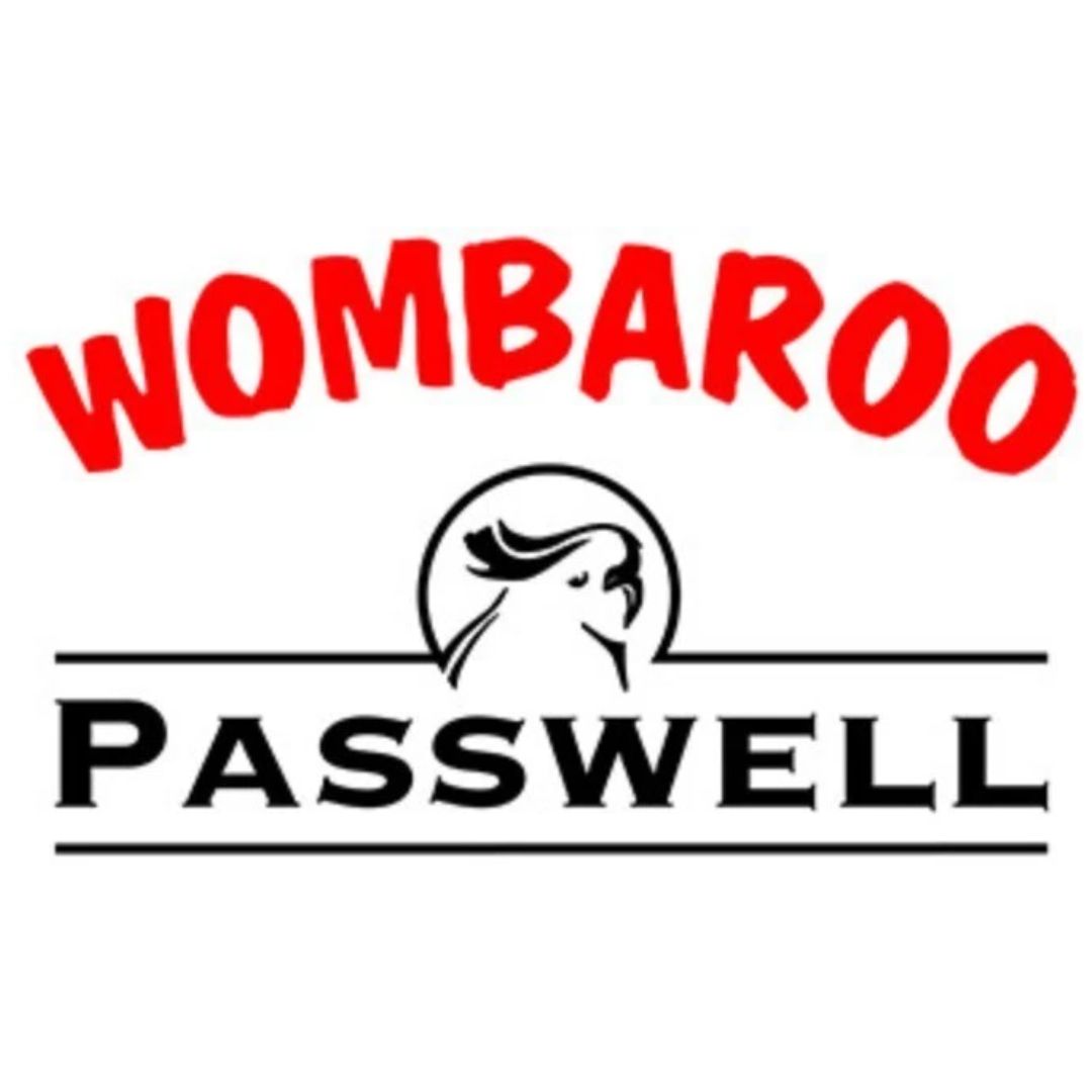 Wombaroo and Passwell logos
