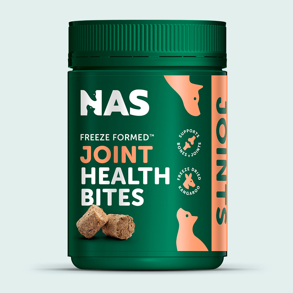 Natural Animal Solutions Freeze Formed Joint Health Bites — front of pack, 270g (150 bites)
