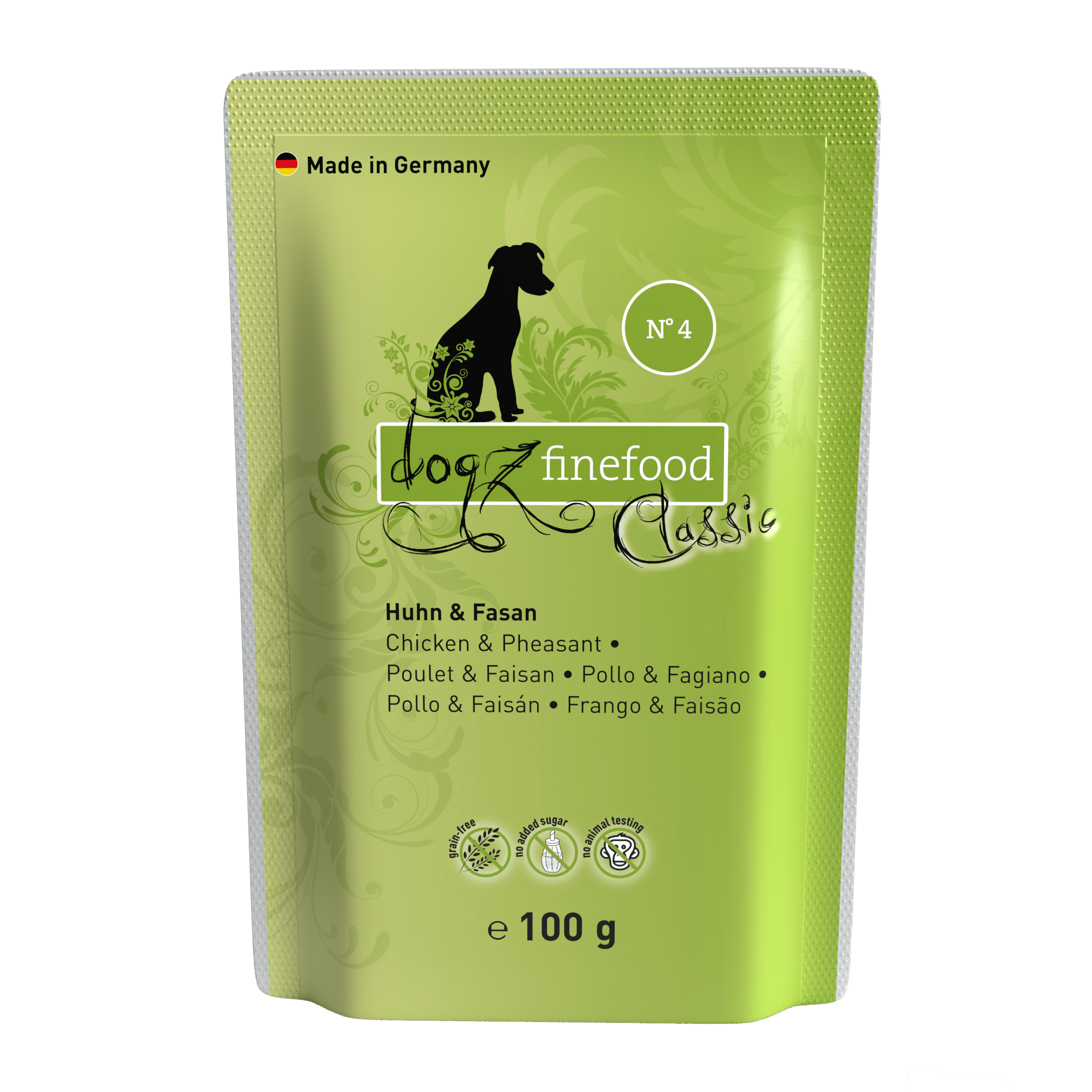 Dogz Finefood Classic No.4 Chicken & Pheasant