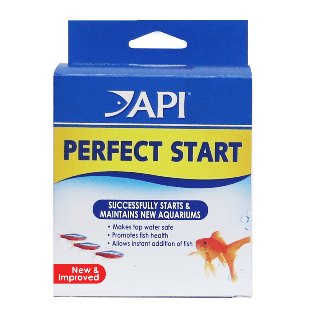 API Perfect Start aquarium starter pack, four bottles in retail carton