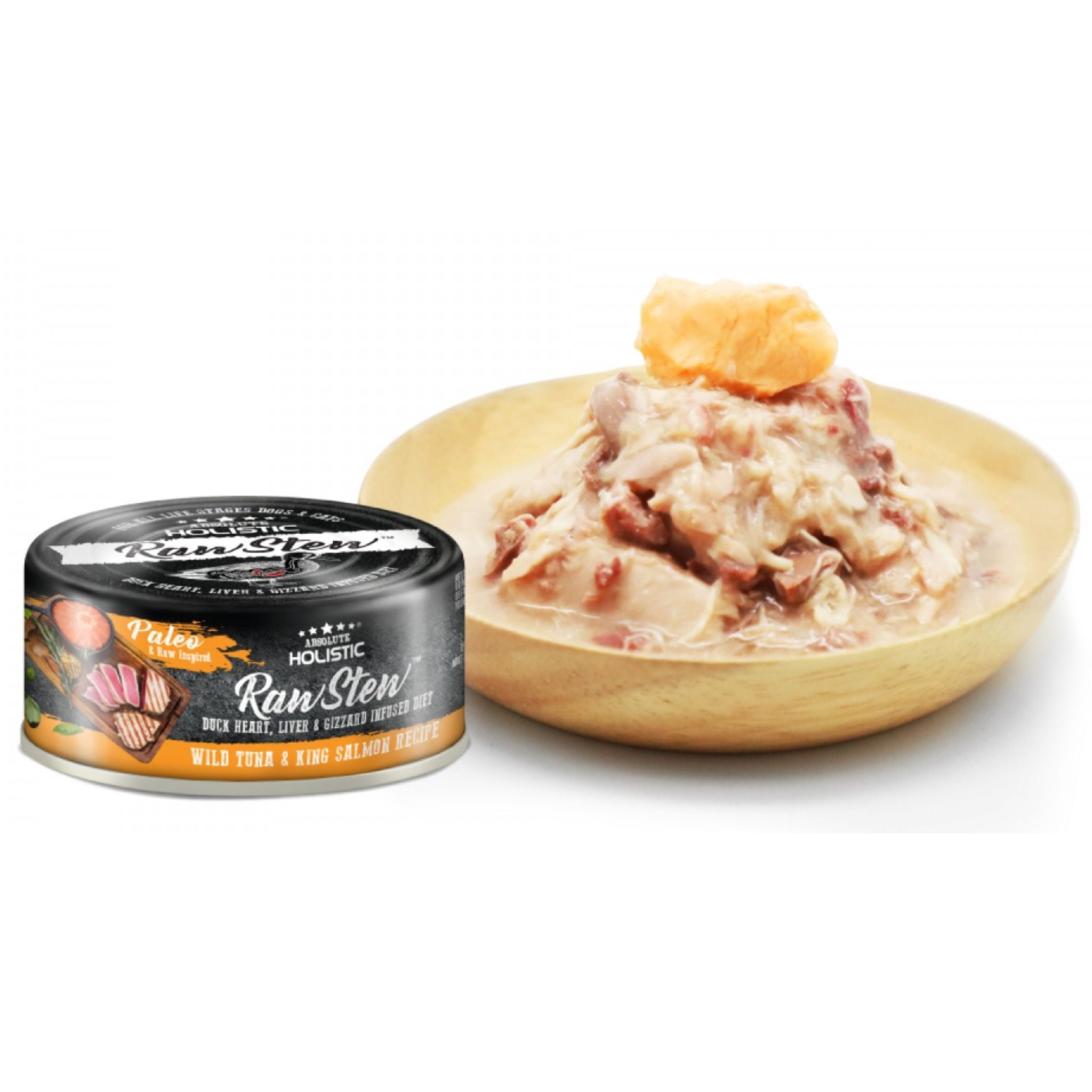 Absolute Holistic Raw Stew Cat & Dog Food Tuna & Salmon