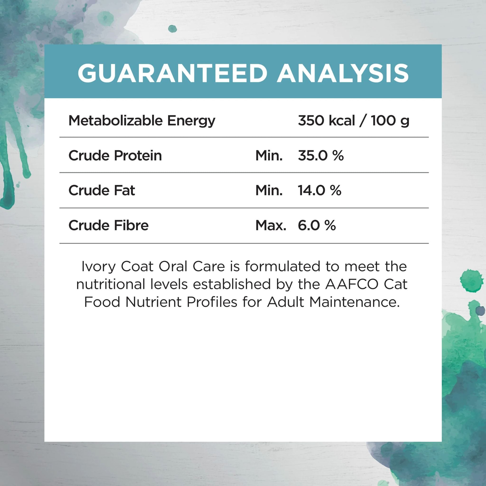 Ivory Coat Raw Health Adult Dry Cat Food Oral Care