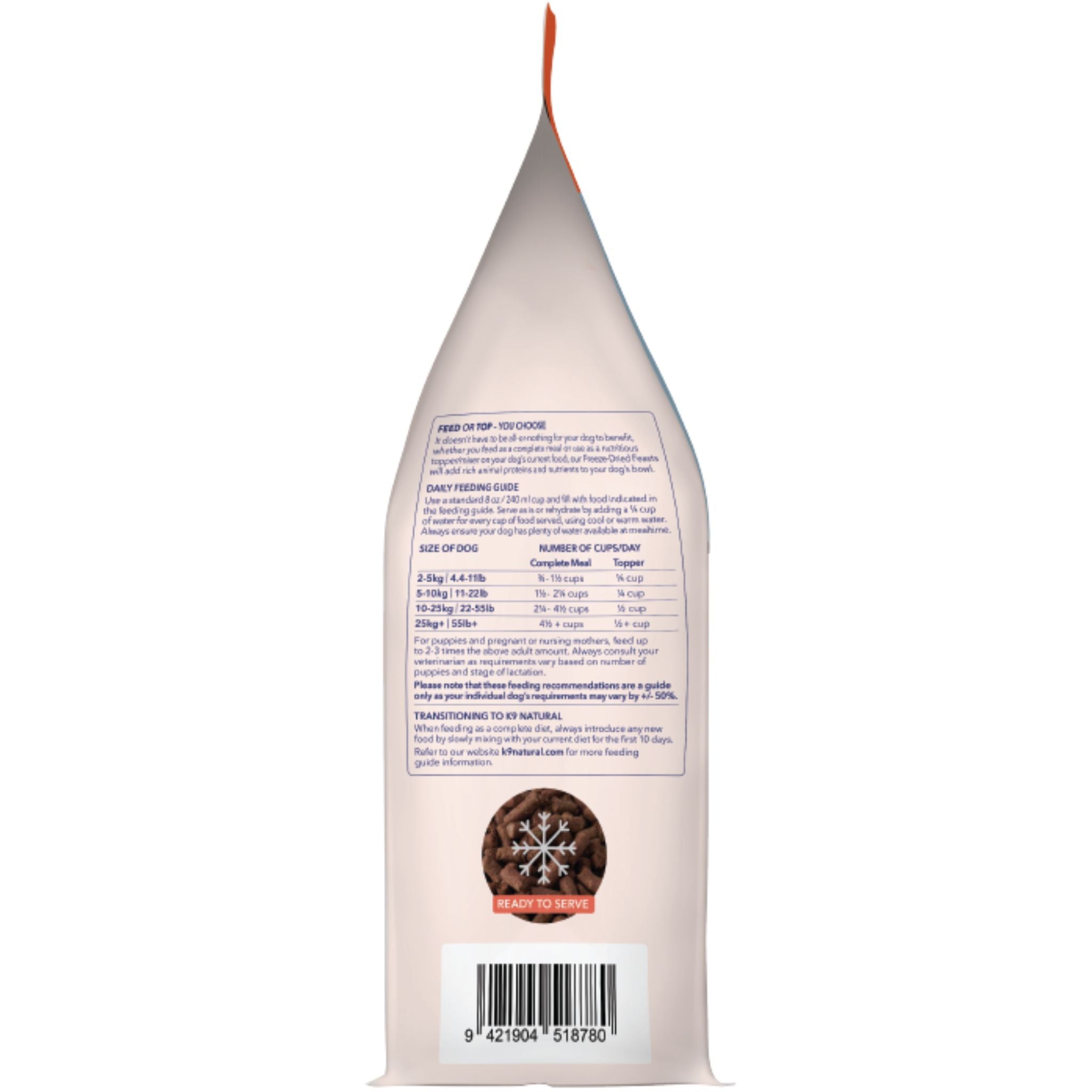 K9 Natural Freeze Dried Lamb & King Salmon Feast