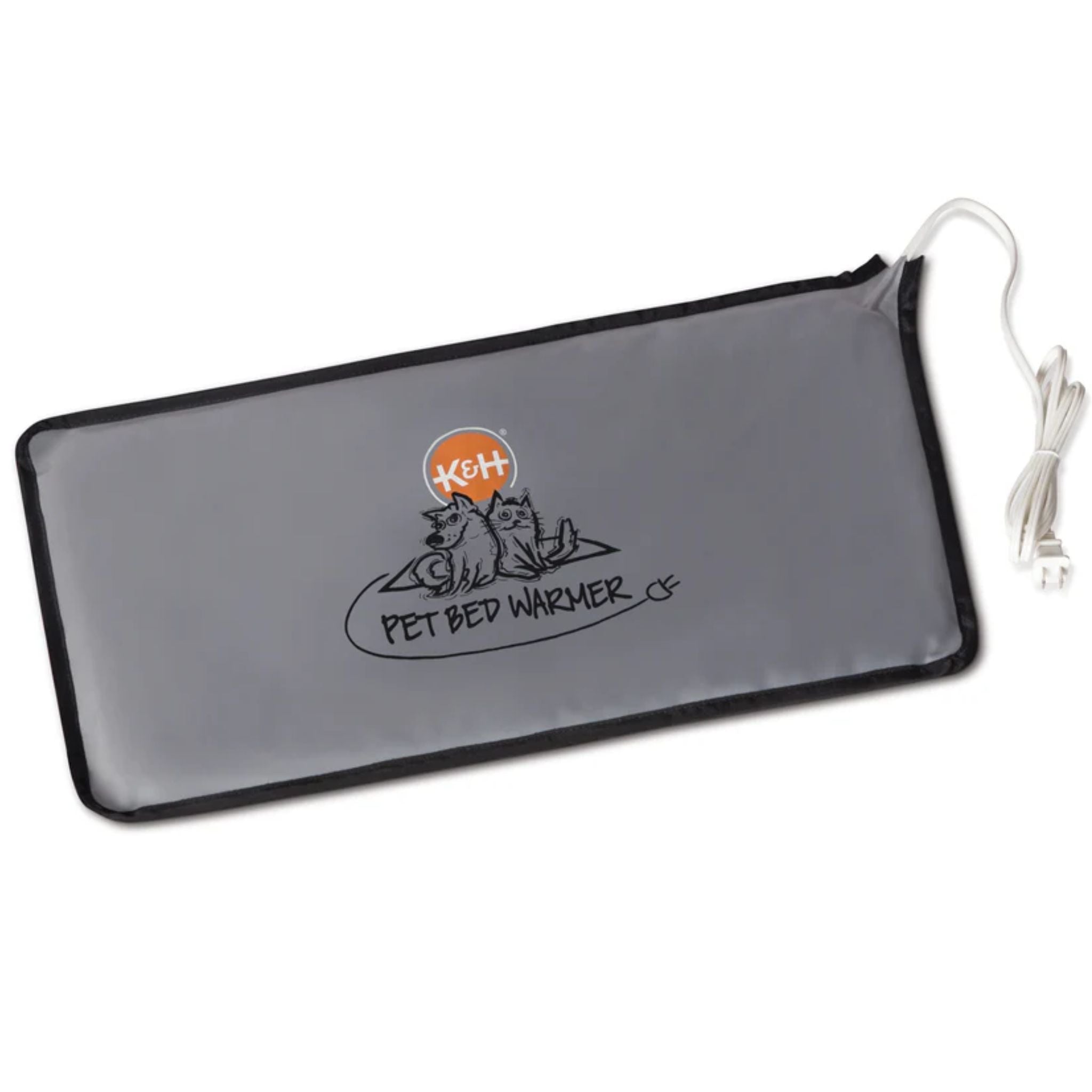 K&H Pet Bed Warmer - Gray - 60x28cm 13w | PeekAPaw Pet Supplies