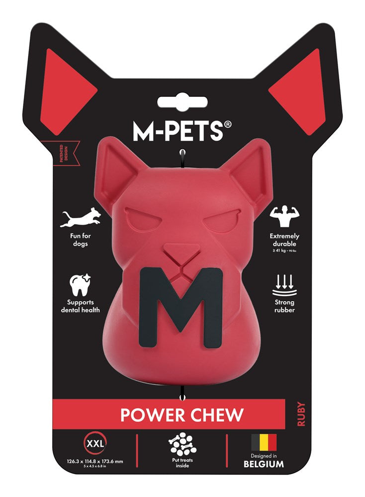 M-Pets POWER CHEW Dog Toy Ruby