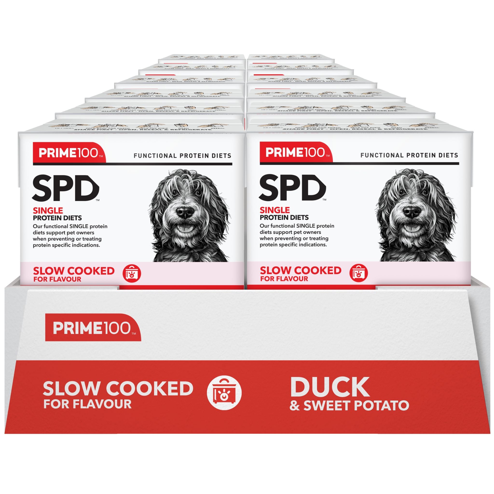Prime100 SPD Slow Cooked Dog Food Duck & Sweet Potato