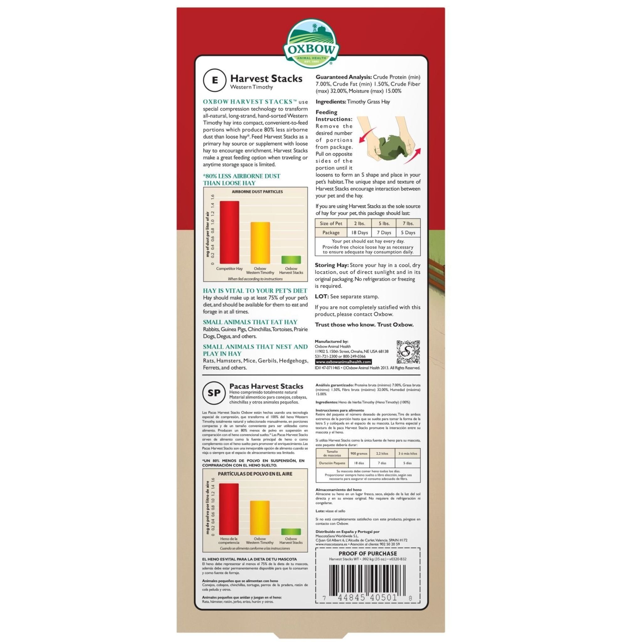 Oxbow Harvest Stacks - Western Timothy