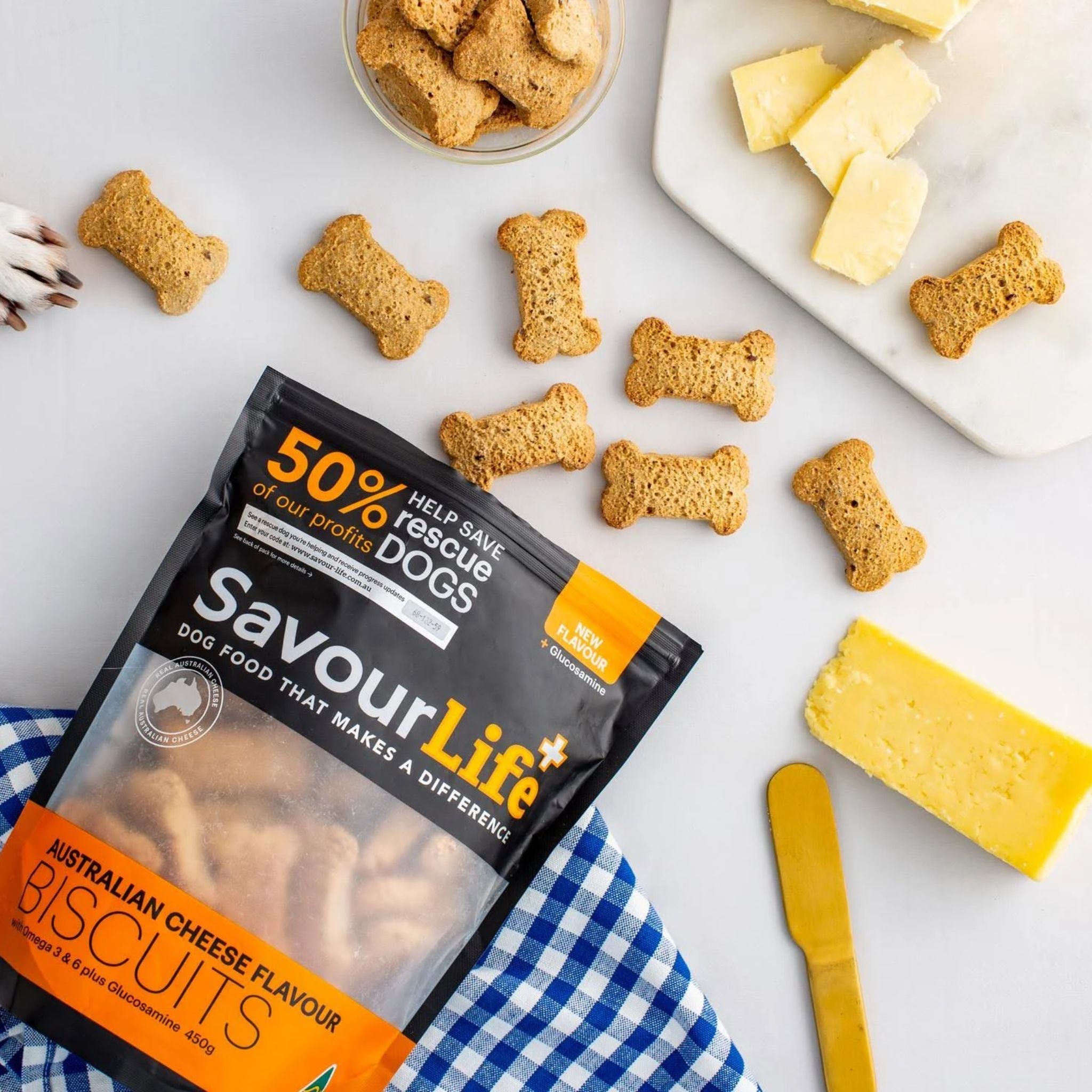 SavourLife Australian Cheese Flavour Biscuits for Dogs