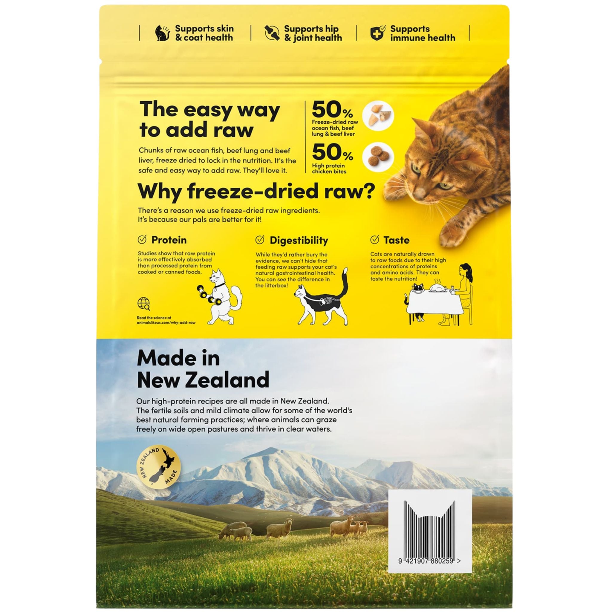 Animals Like Us Cat Food Rawmix50 Ocean Fish and Chicken