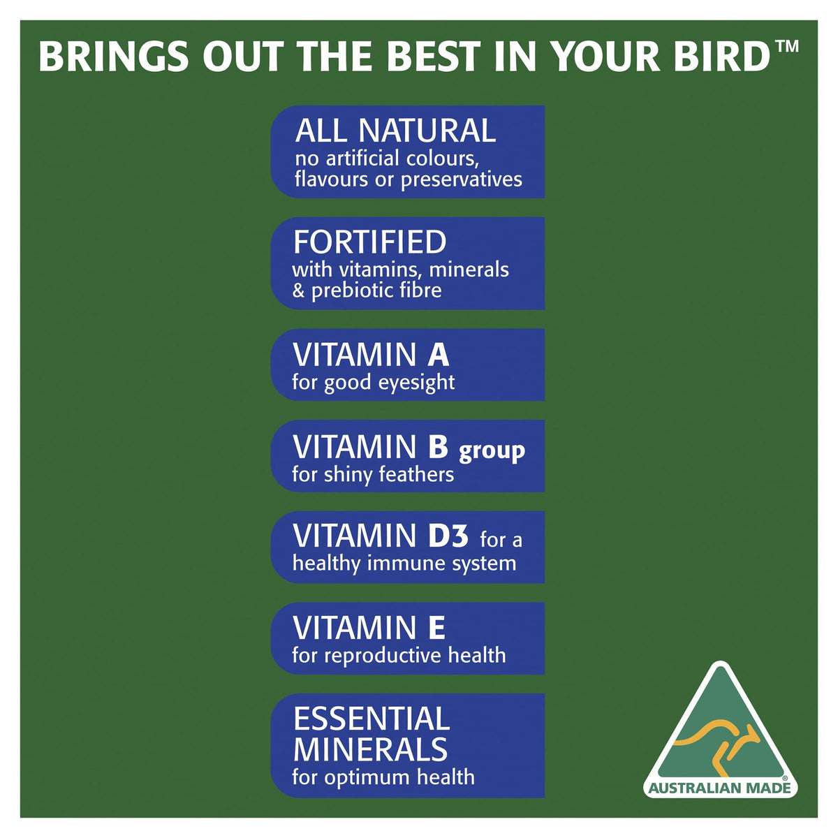 Trill Vitablend Pellets for Small Birds product detail 5
