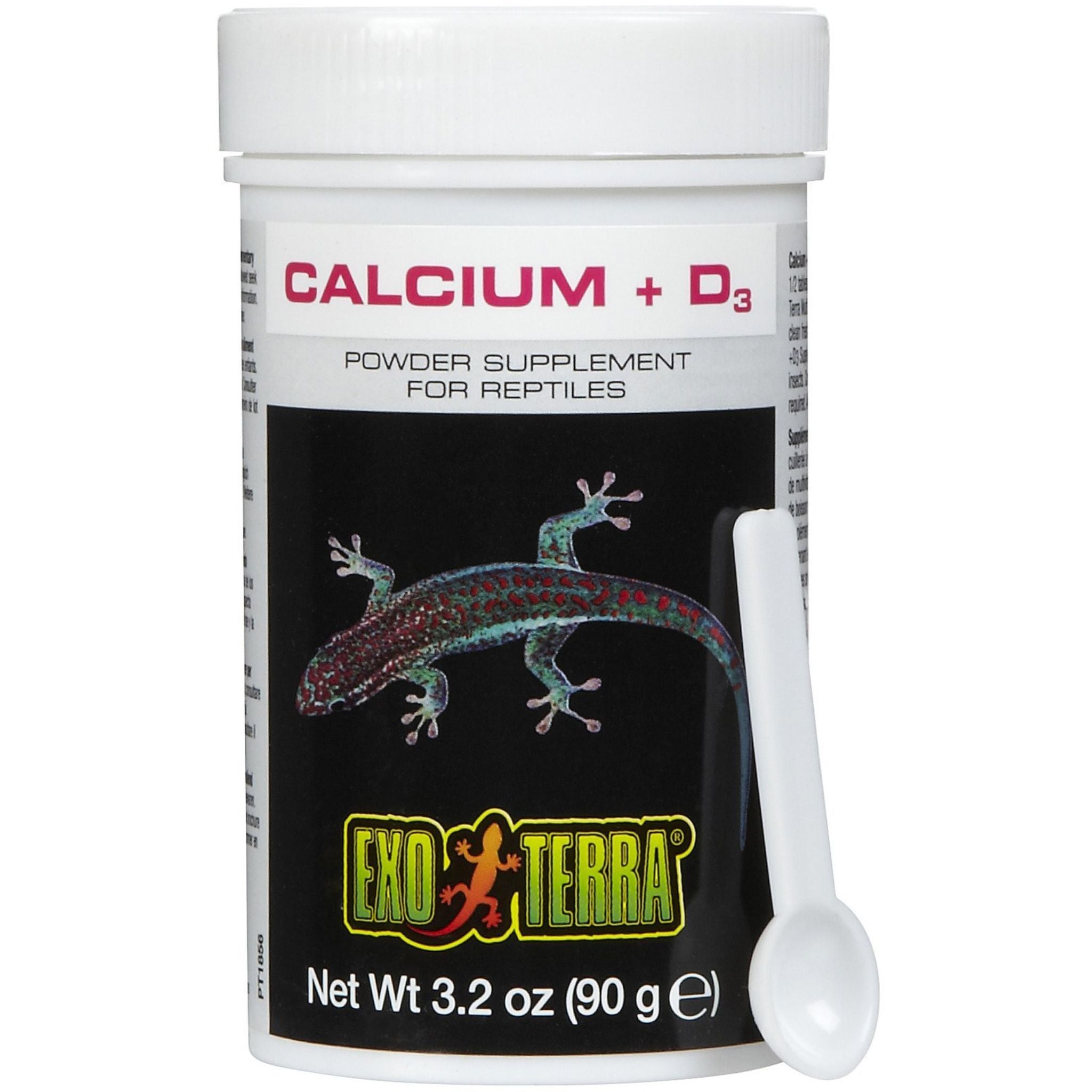 Exo Terra Calcium + D3 Powder Supplement for Reptiles