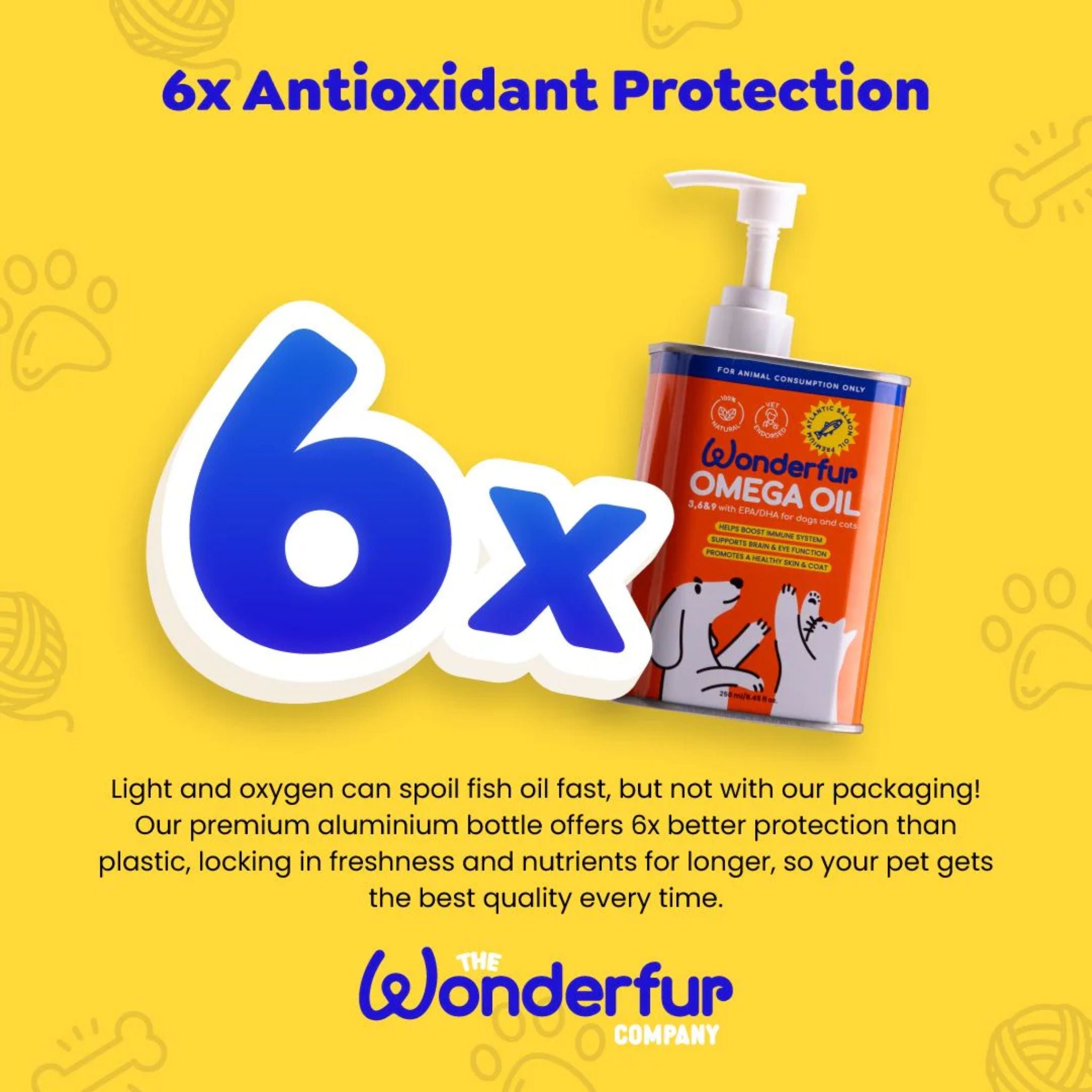 Wonderfur  Super Omega Oil for Dogs & Cats
