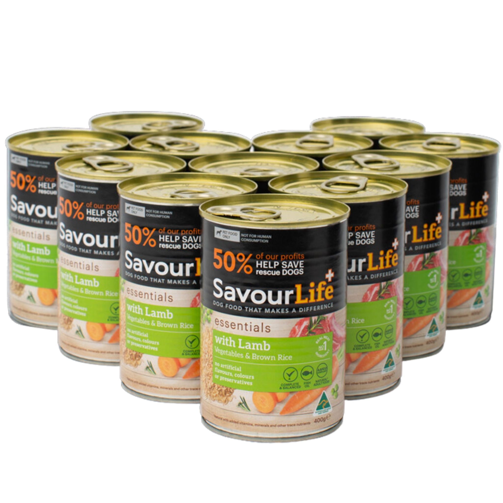 SavourLife Essentials Lamb with Veggies and Rice Wet Dog Food