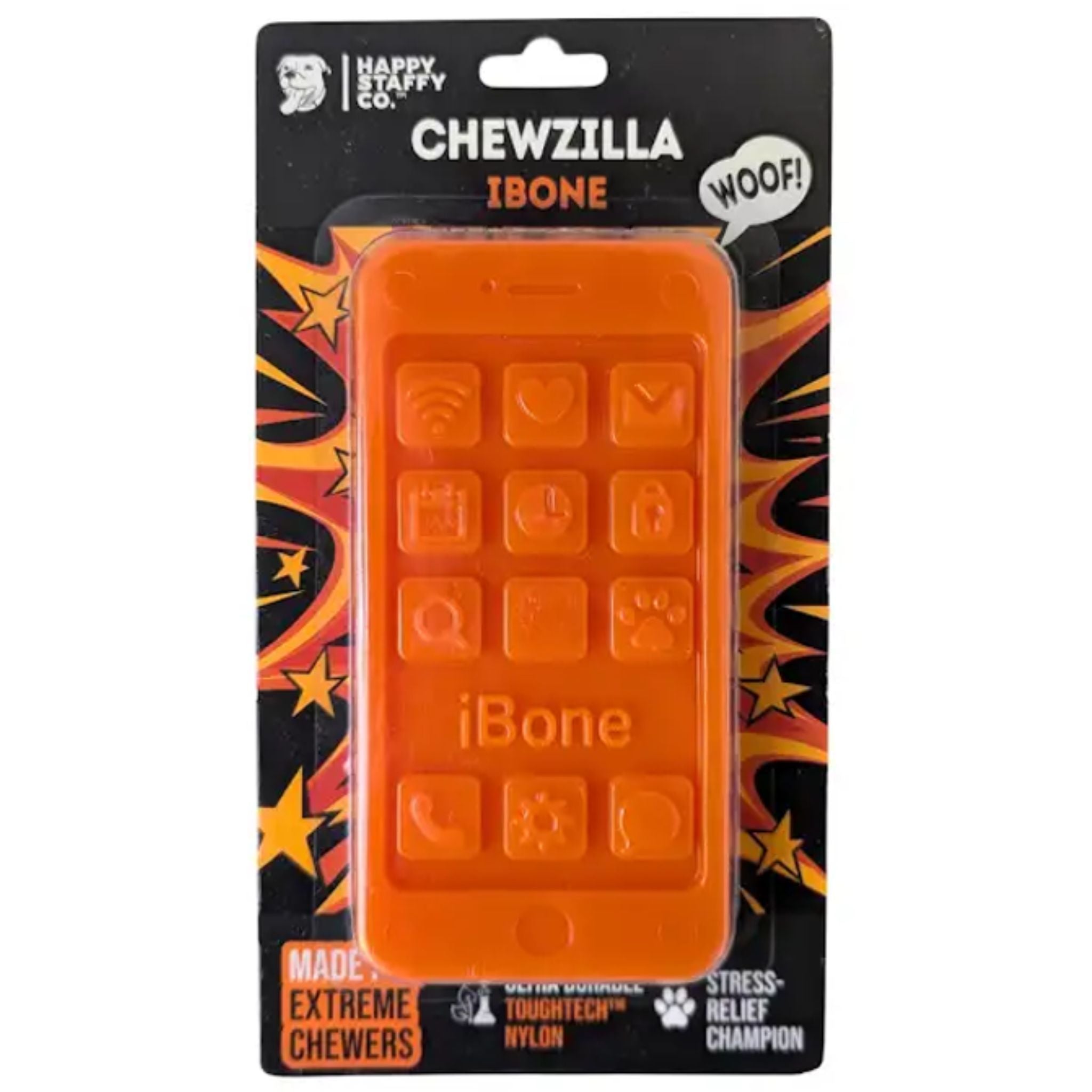 Happy Staffy Co Chewzilla Ibone Dog Toy