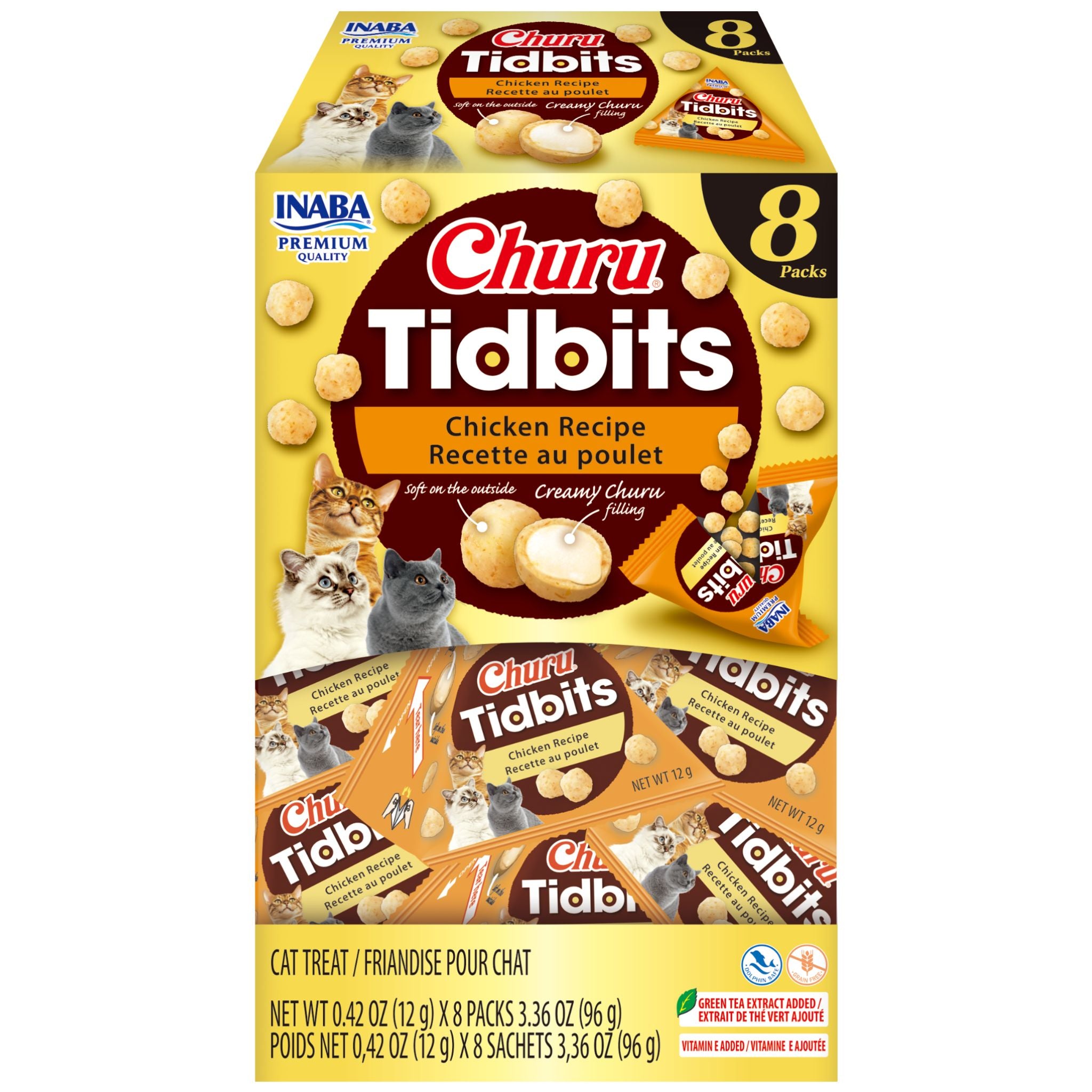 Inaba Cat Treat Churu Tidbits Chicken