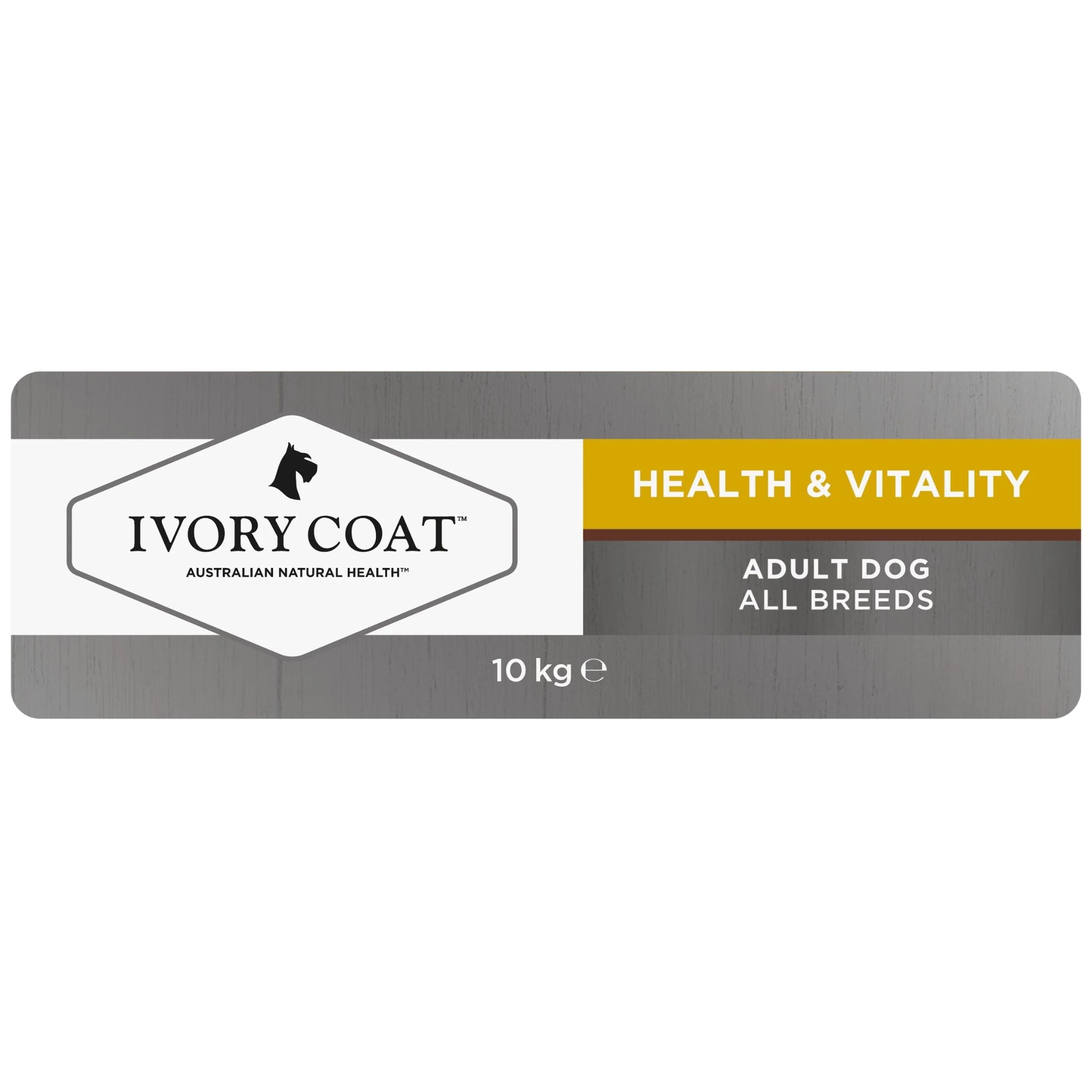 Ivory Coat Raw Health Health & Vitality Adult Dry Dog Food