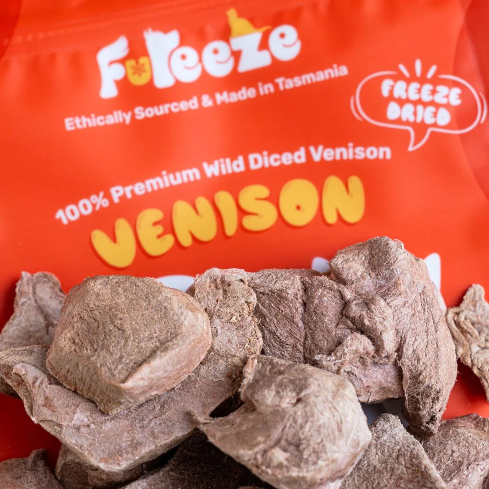 FuReeze Venison Freeze Dried Pet Treats
