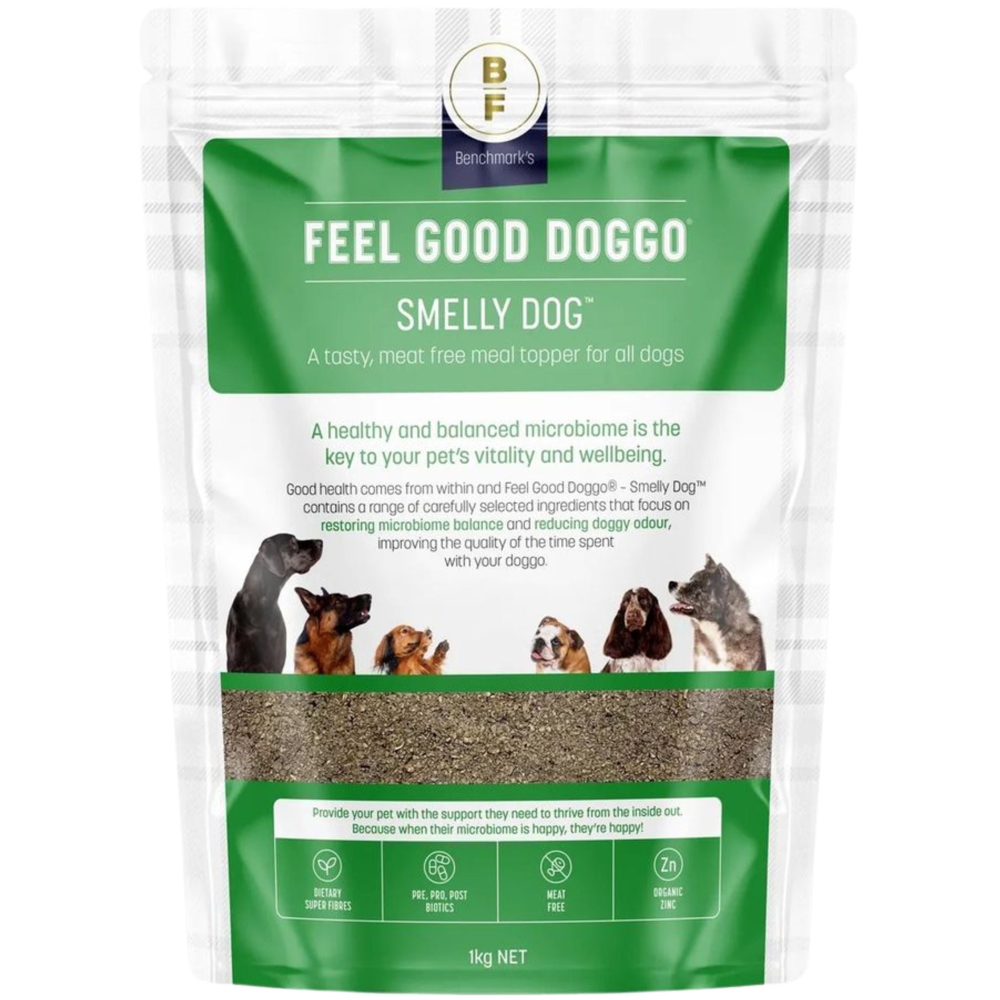 Feel Good Doggo Smelly Dog Meal Topper for Dogs