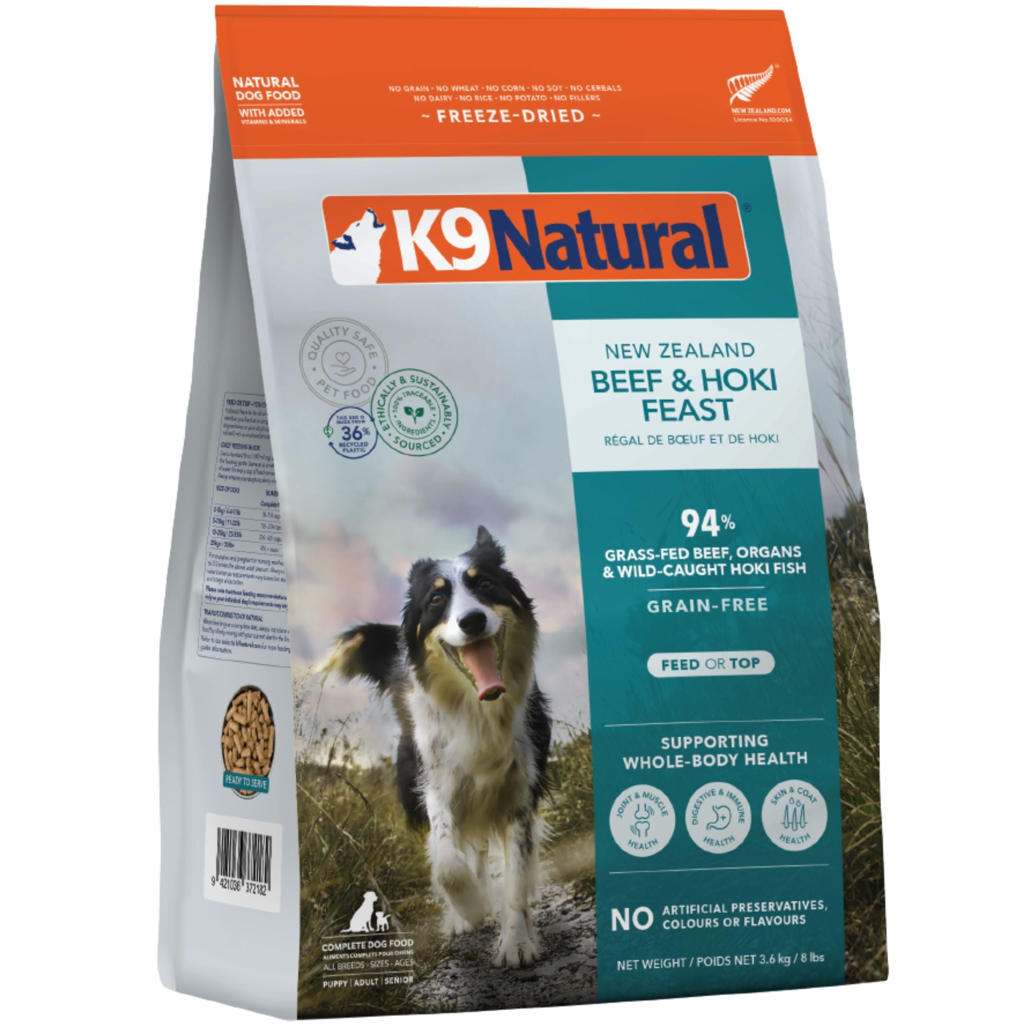 K9 Natural Freeze Dried Hoki & Beef Feast