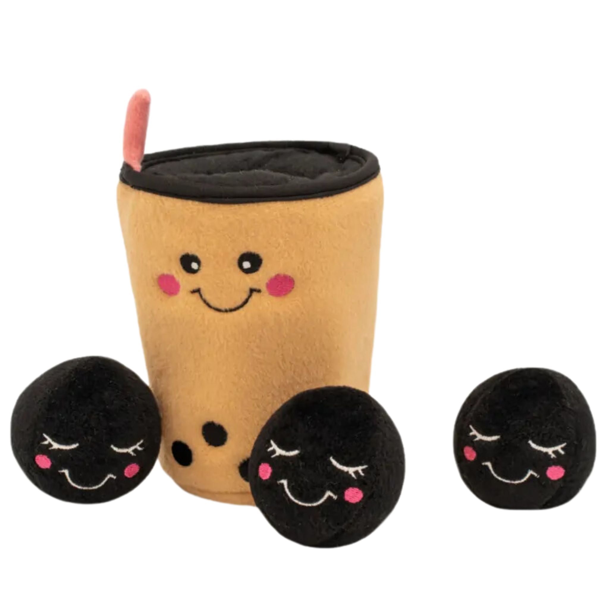 Zippy Paws Dog Toys Interactive Burrow - Boba Milk Tea