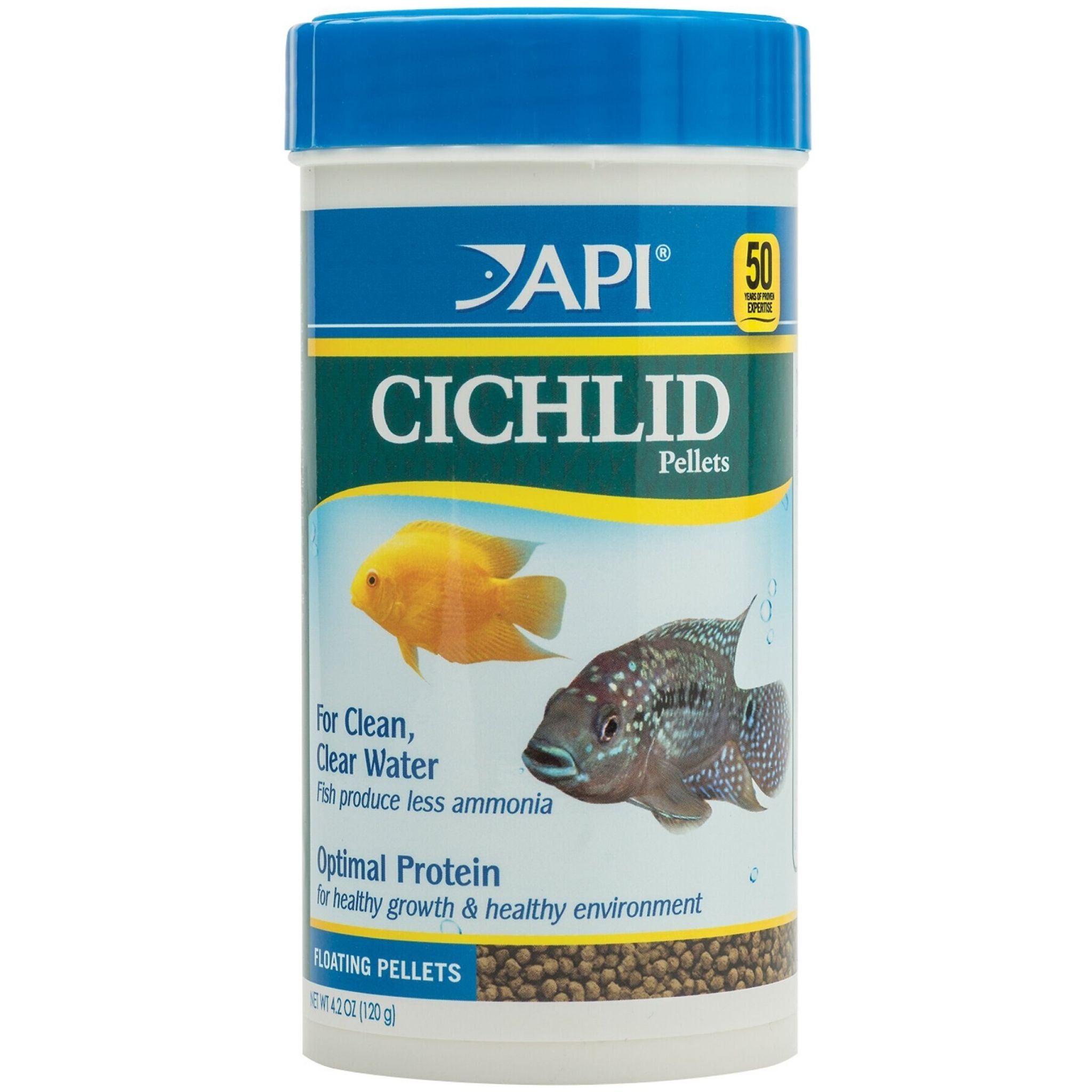 API Floating Cichlid Pellets Medium