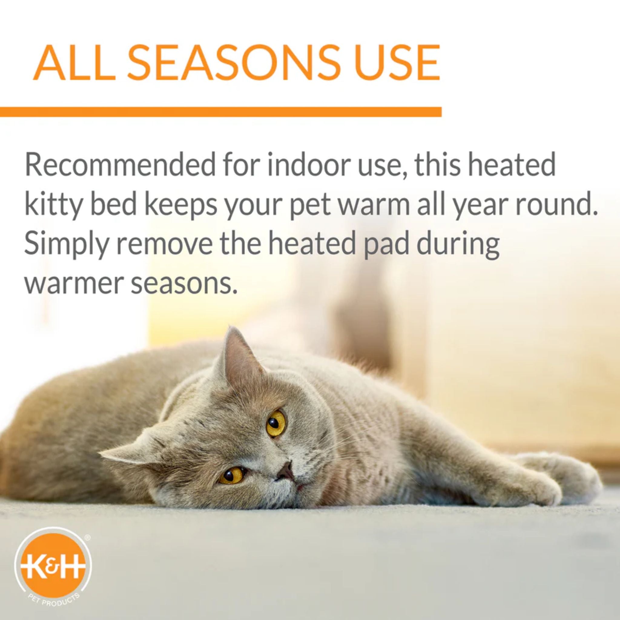 K&H Thermo-Kitty Fashion Splash