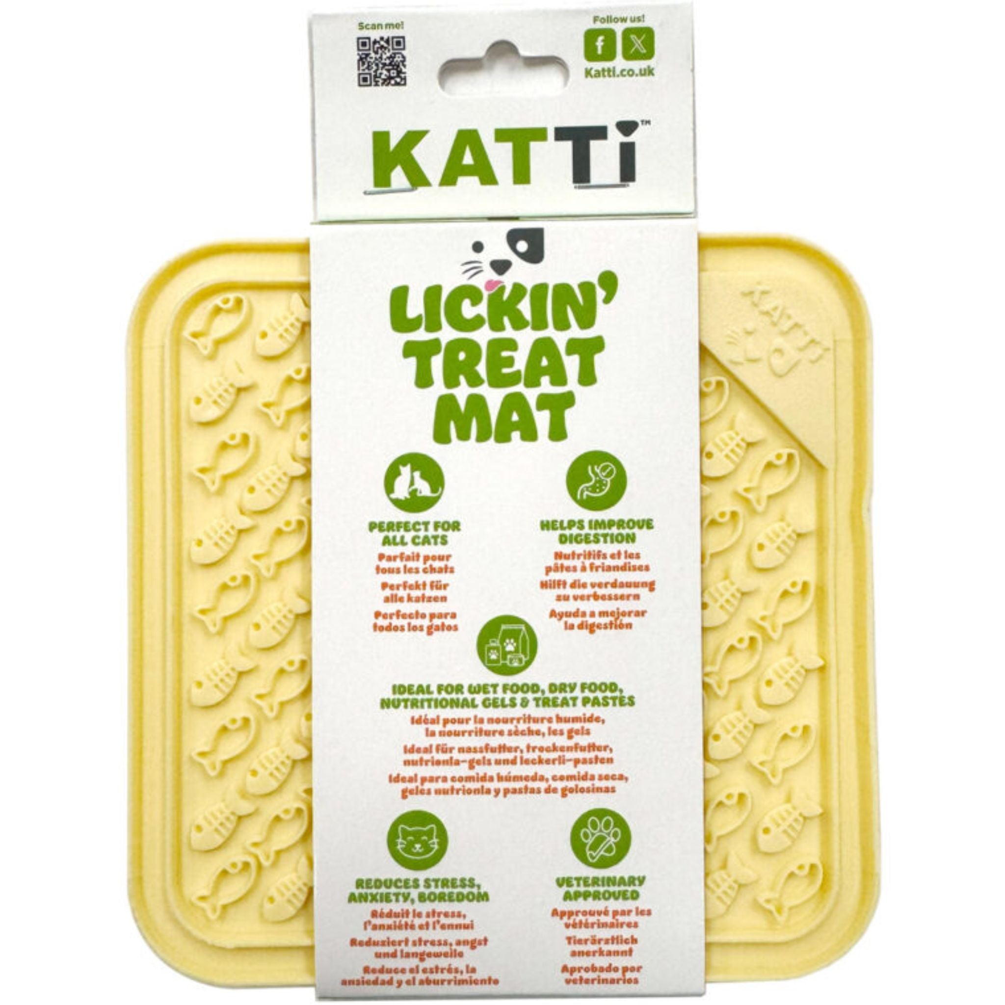 Katti Lickin Treat Mat Fish
