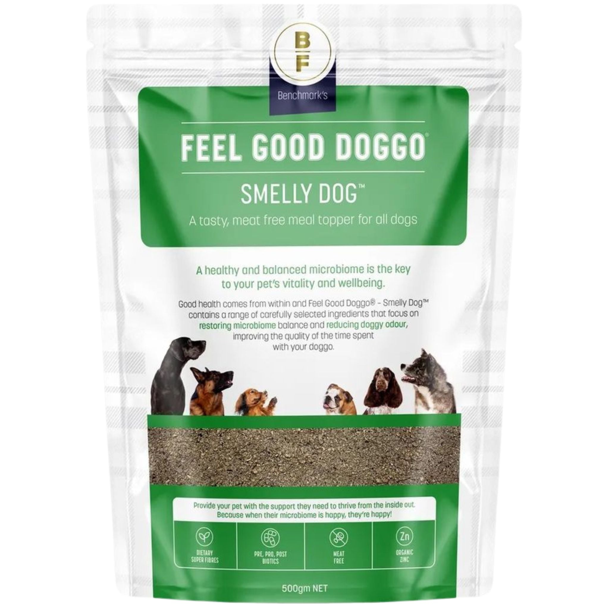 Feel Good Doggo Smelly Dog Meal Topper for Dogs