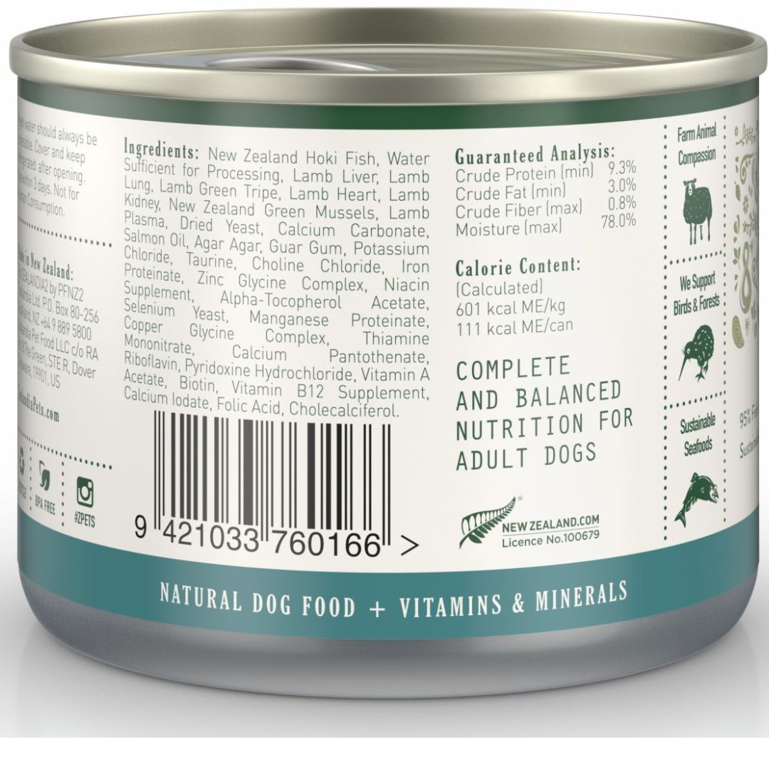 ZEALANDIA Premium Wet Dog Food Hoki Fish Pate 03