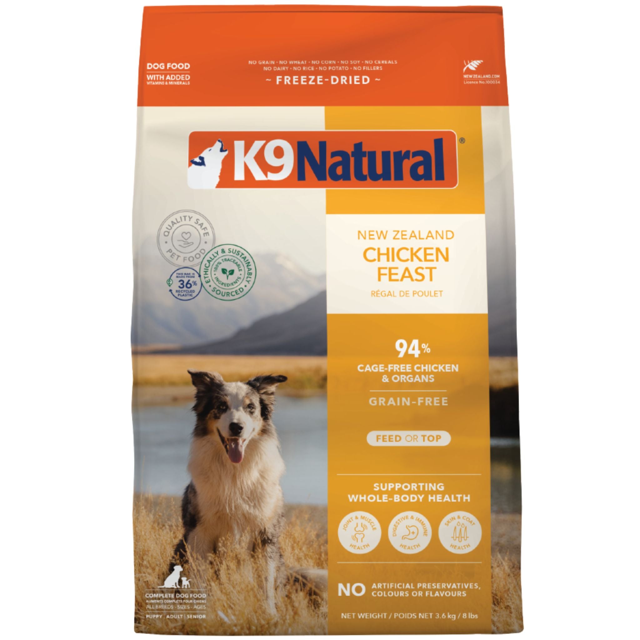 K9 Natural Freeze Dried Chicken Feast