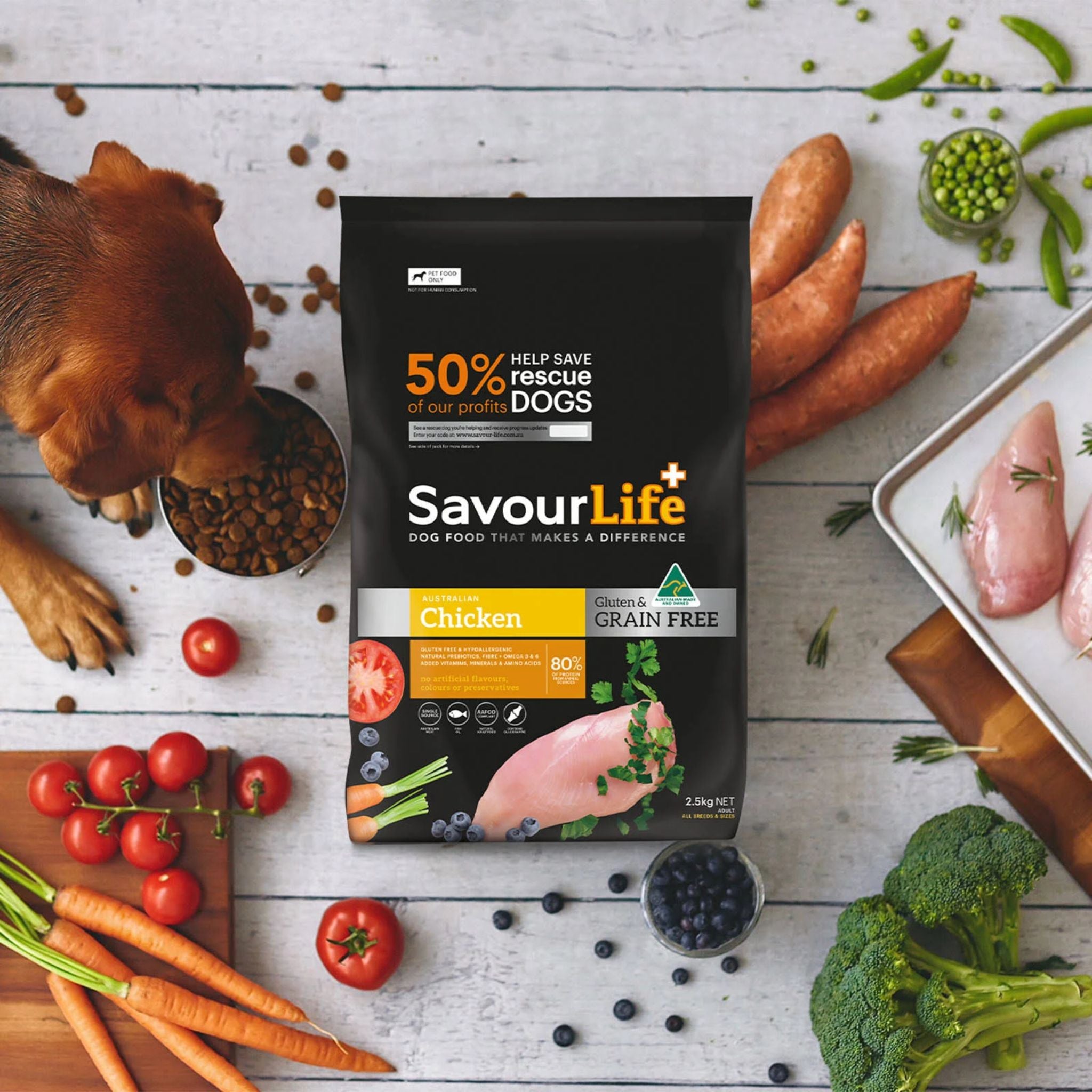 SavourLife Grain Free Australian Chicken Dry Dog Food