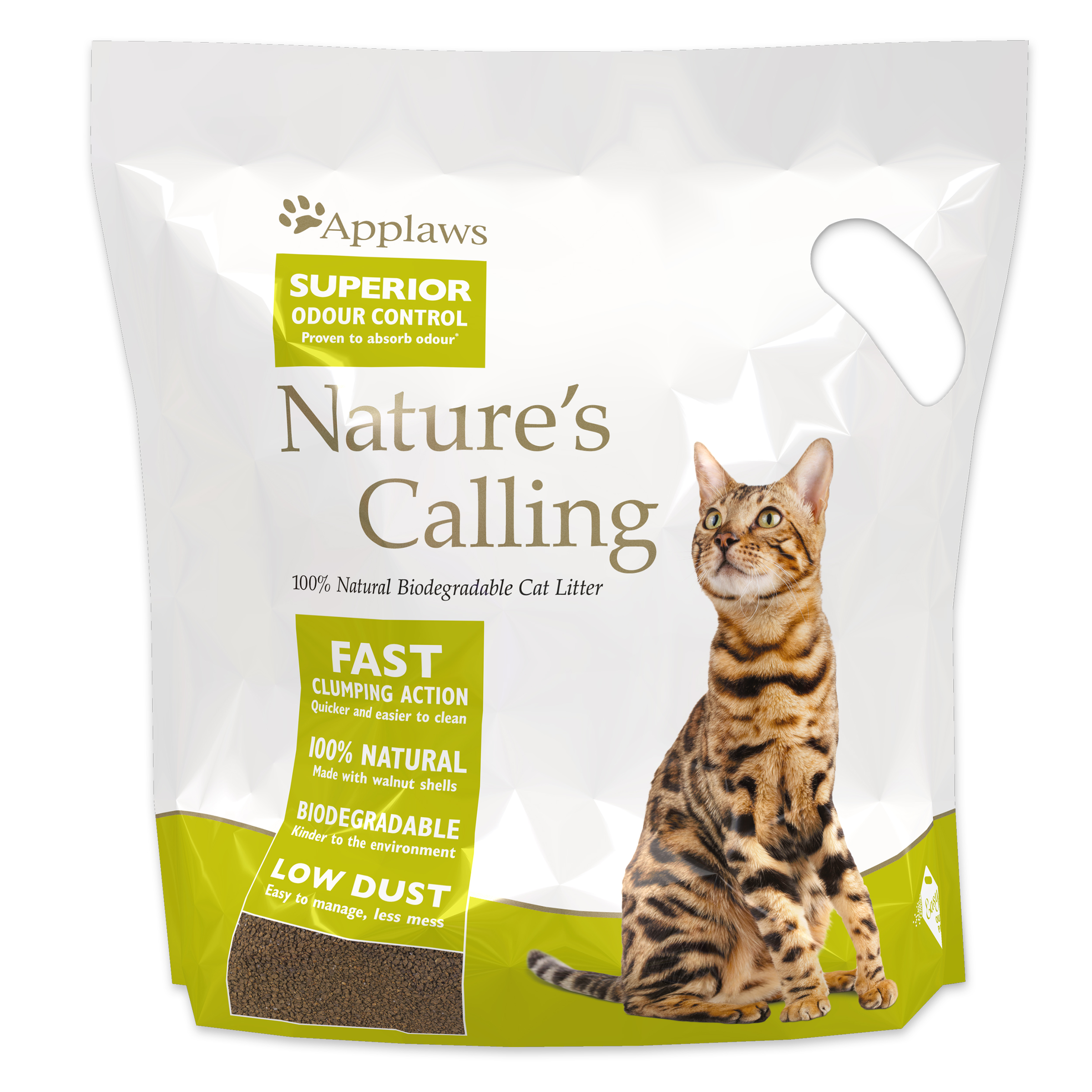 Applaws Natures Calling Cat Litter front of pack