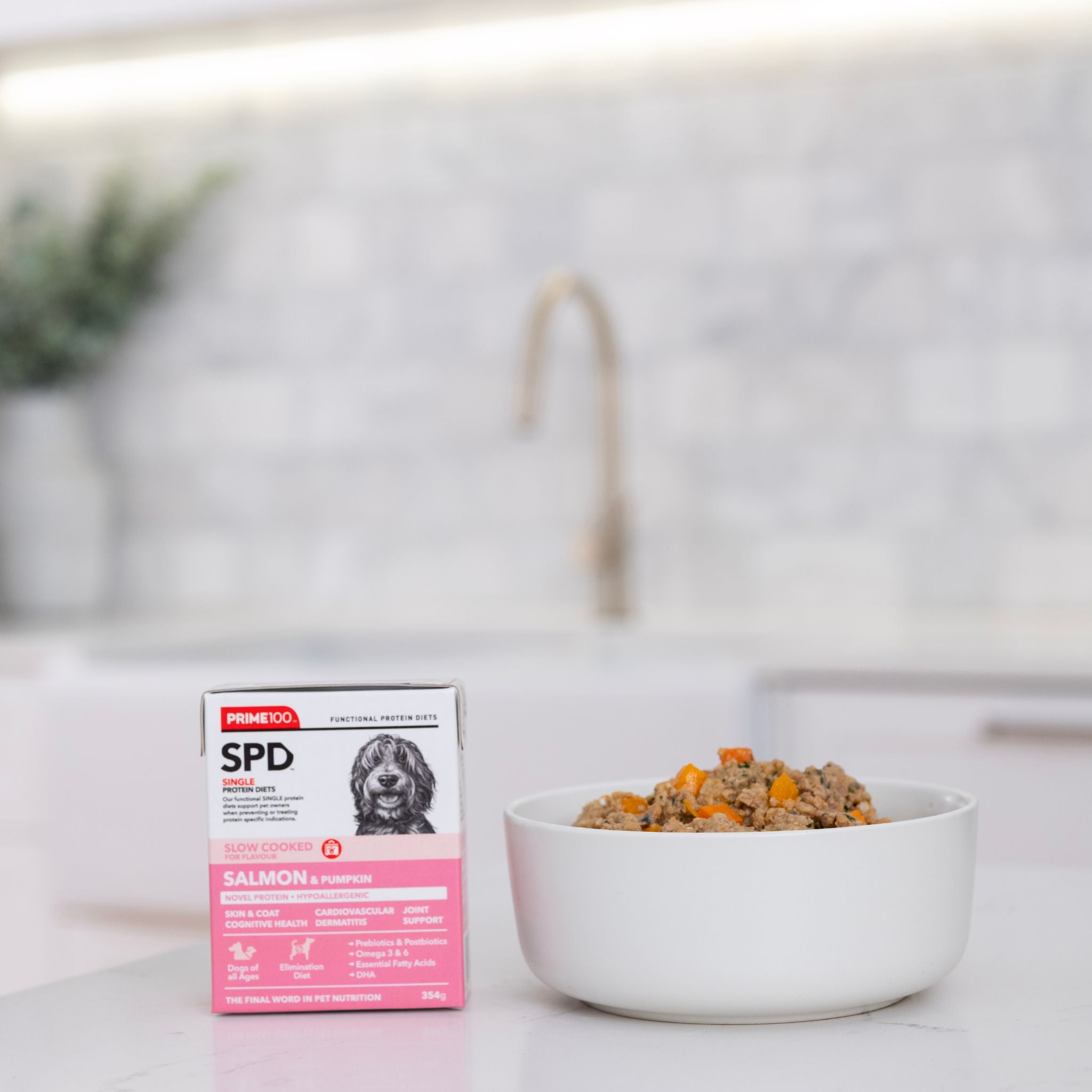 Prime100 SPD Slow Cooked Wet Dog Food Salmon & Pumpkin