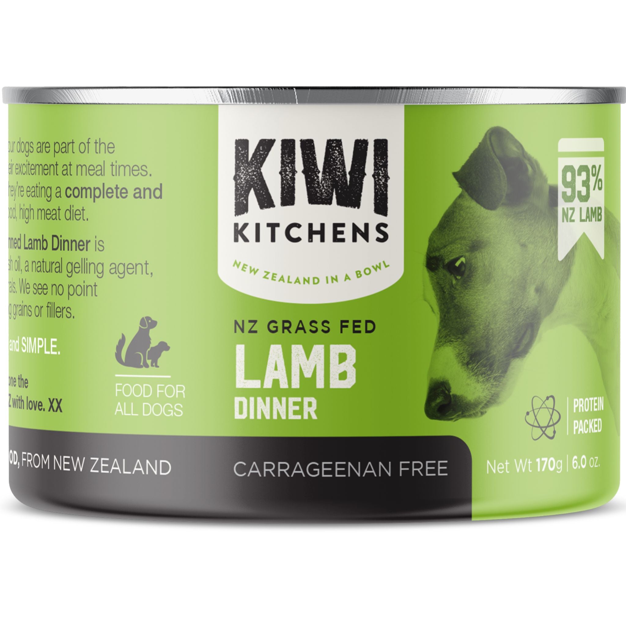 Kiwi Kitchens Canned Dog Food Lamb Dinner