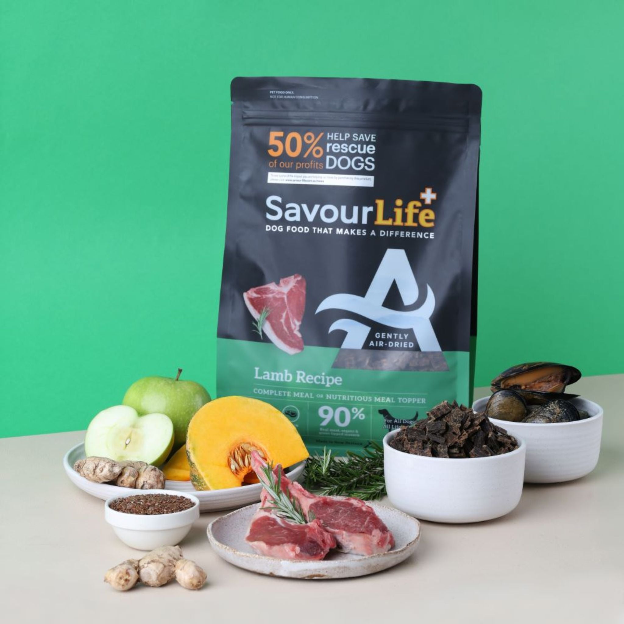 SavourLife Air Dried Adult Lamb Recipe Dry Dog Food