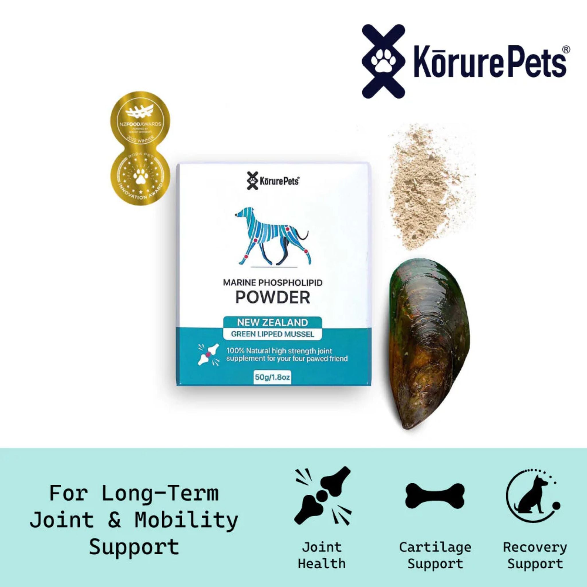Korure Pets Marine Phospholid Powder for Dogs