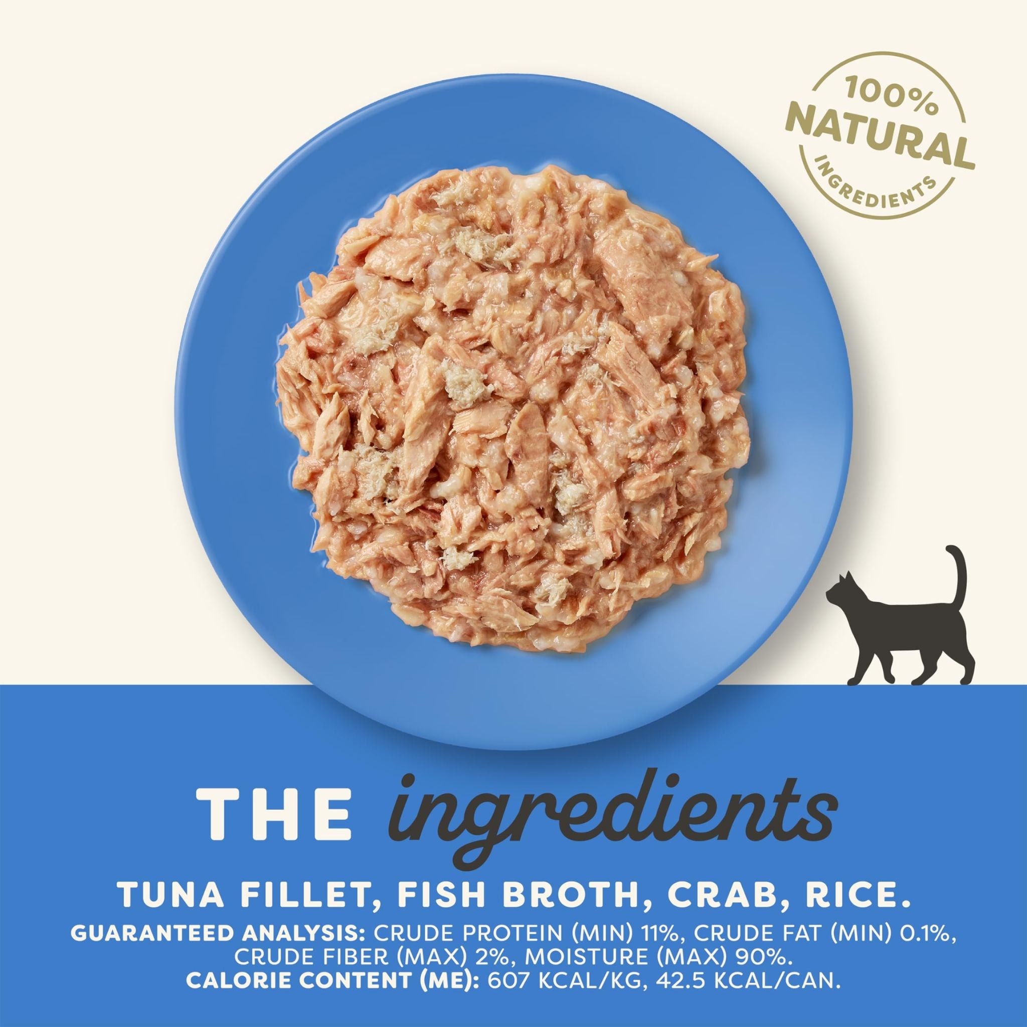 Applaws Natural Wet Cat Food Tuna Fillet with Crab
