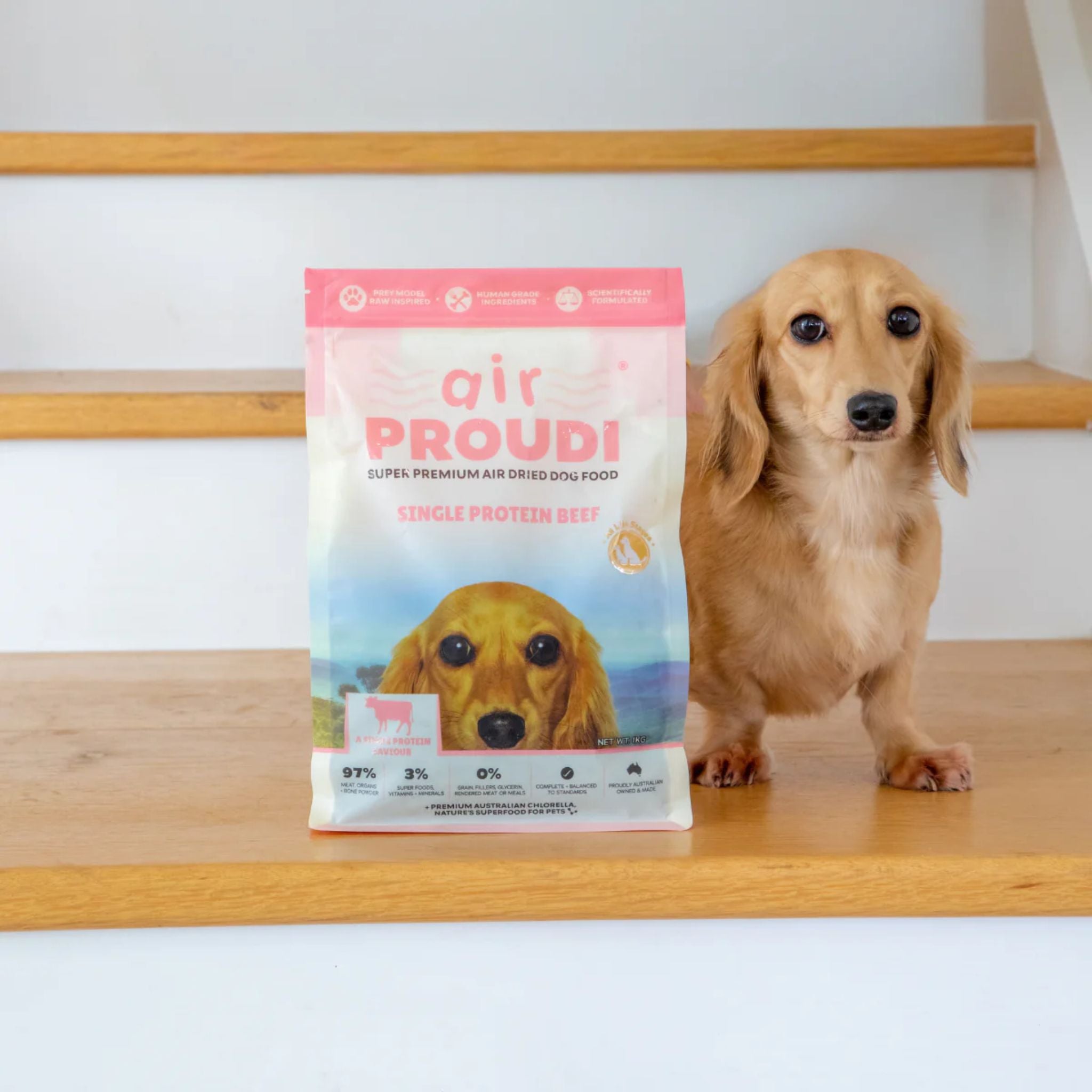 Air Proudi Premium Air Dried Dog Food Beef