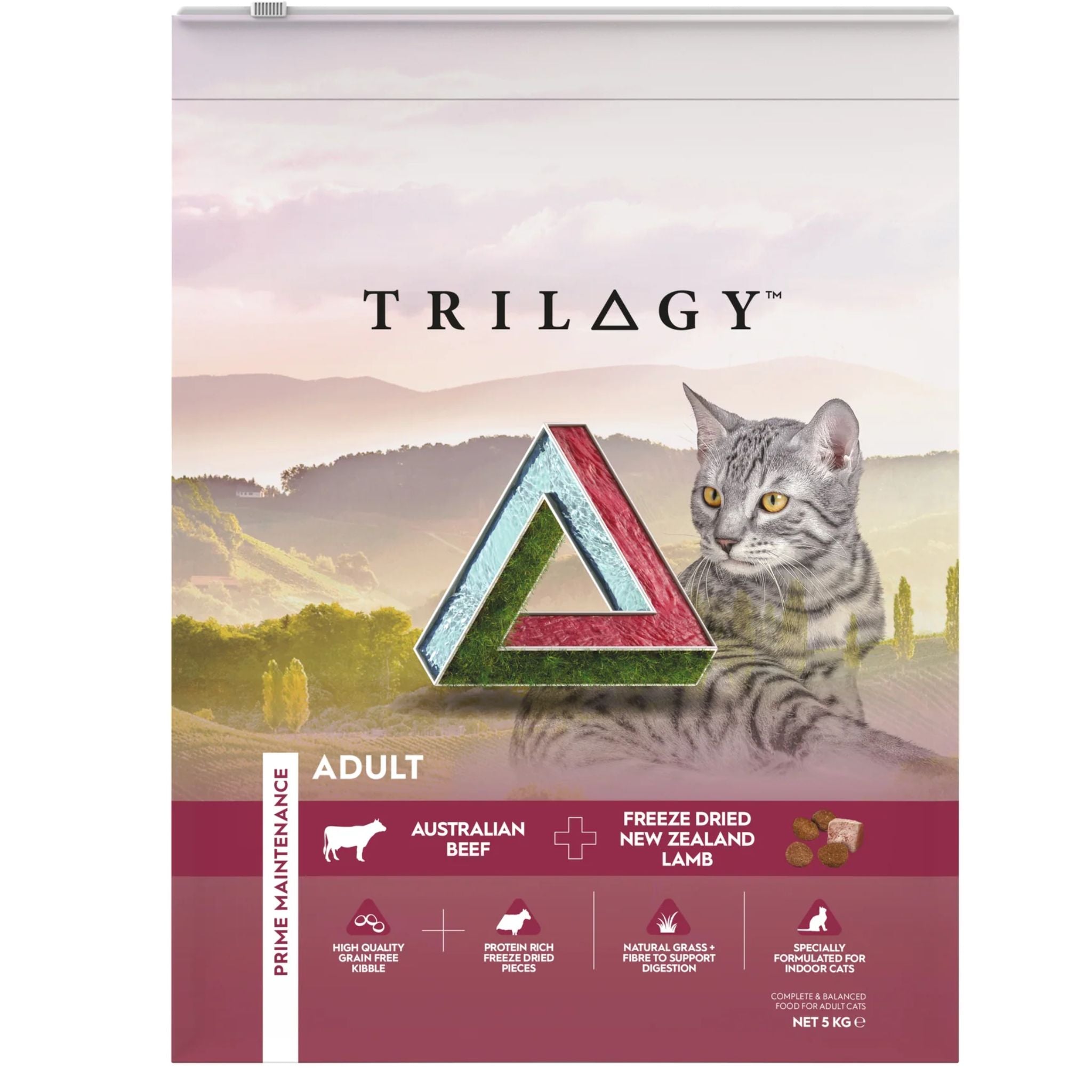 Trilogy Dry Adult Cat Food Australian Beef + Freeze Dried Lamb
