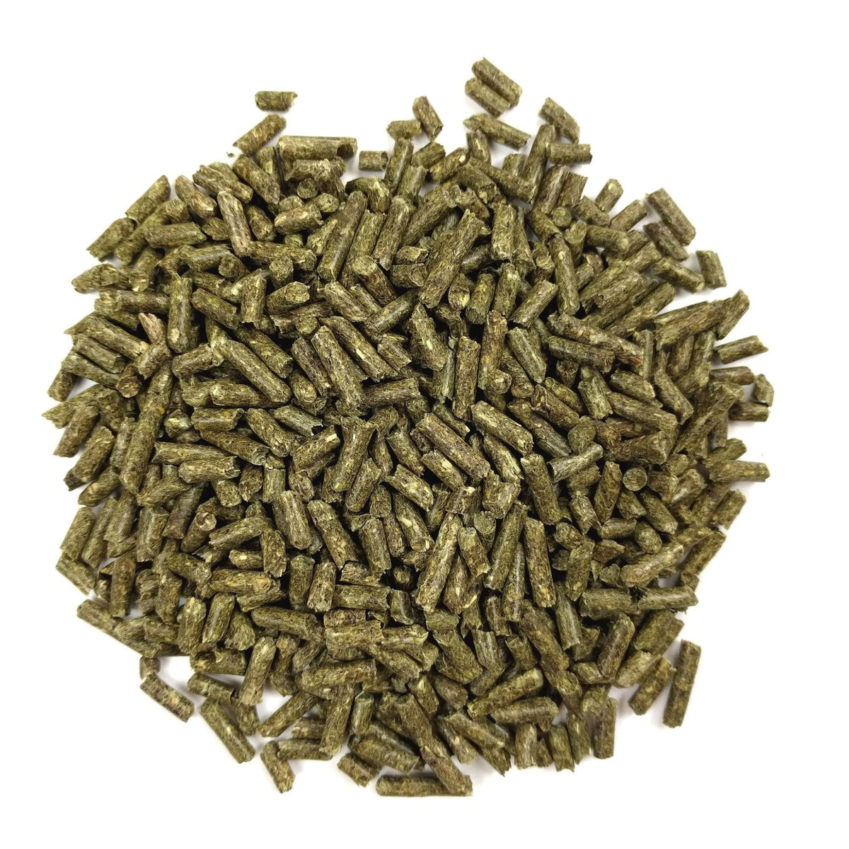 Close up of Oxbow Organic Bounty Adult Guinea Pig Food pellets