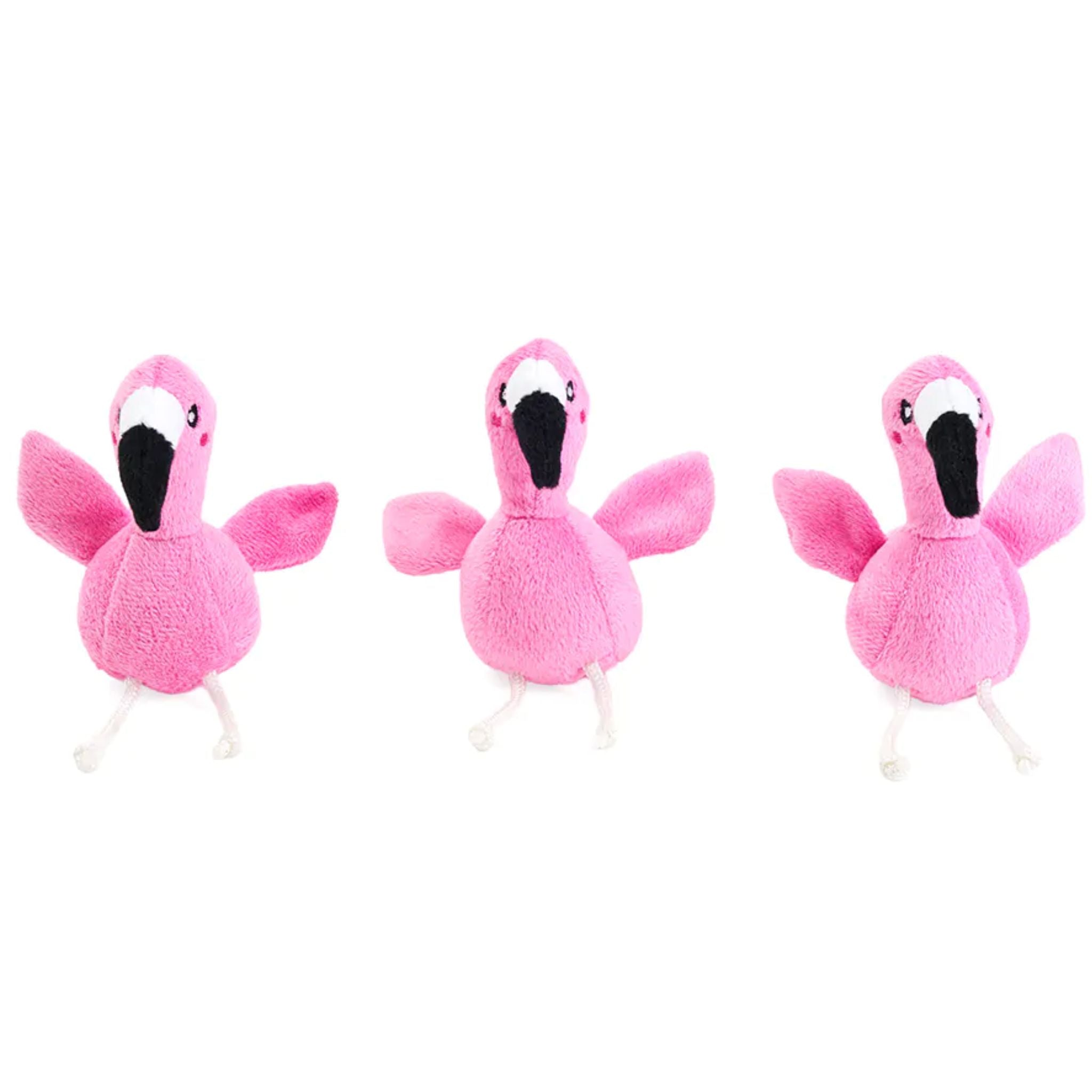 Zippy Paws Dog Toys Interactive Burrow - Flamingos in Monstera