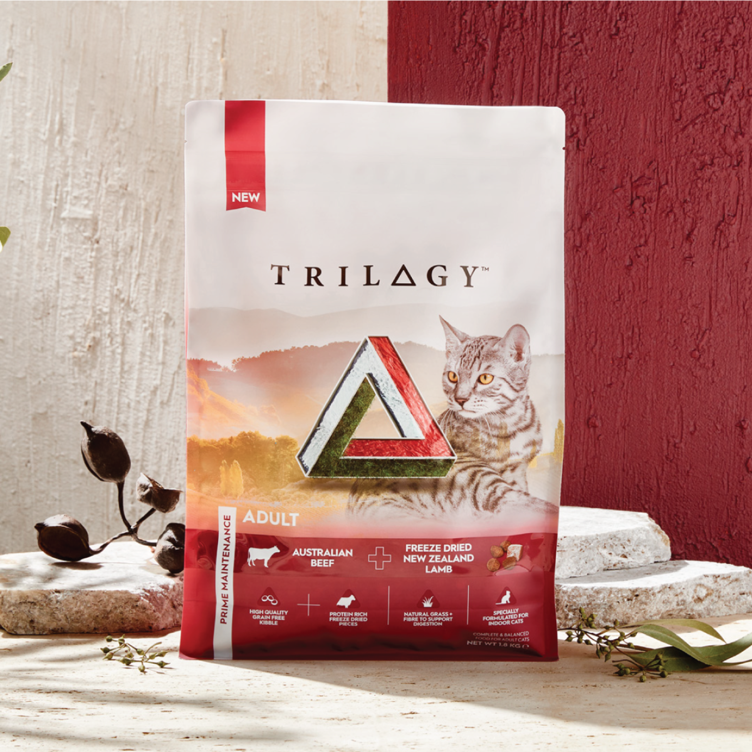 Trilogy Dry Adult Cat Food Australian Beef + Freeze Dried Lamb product detail 1