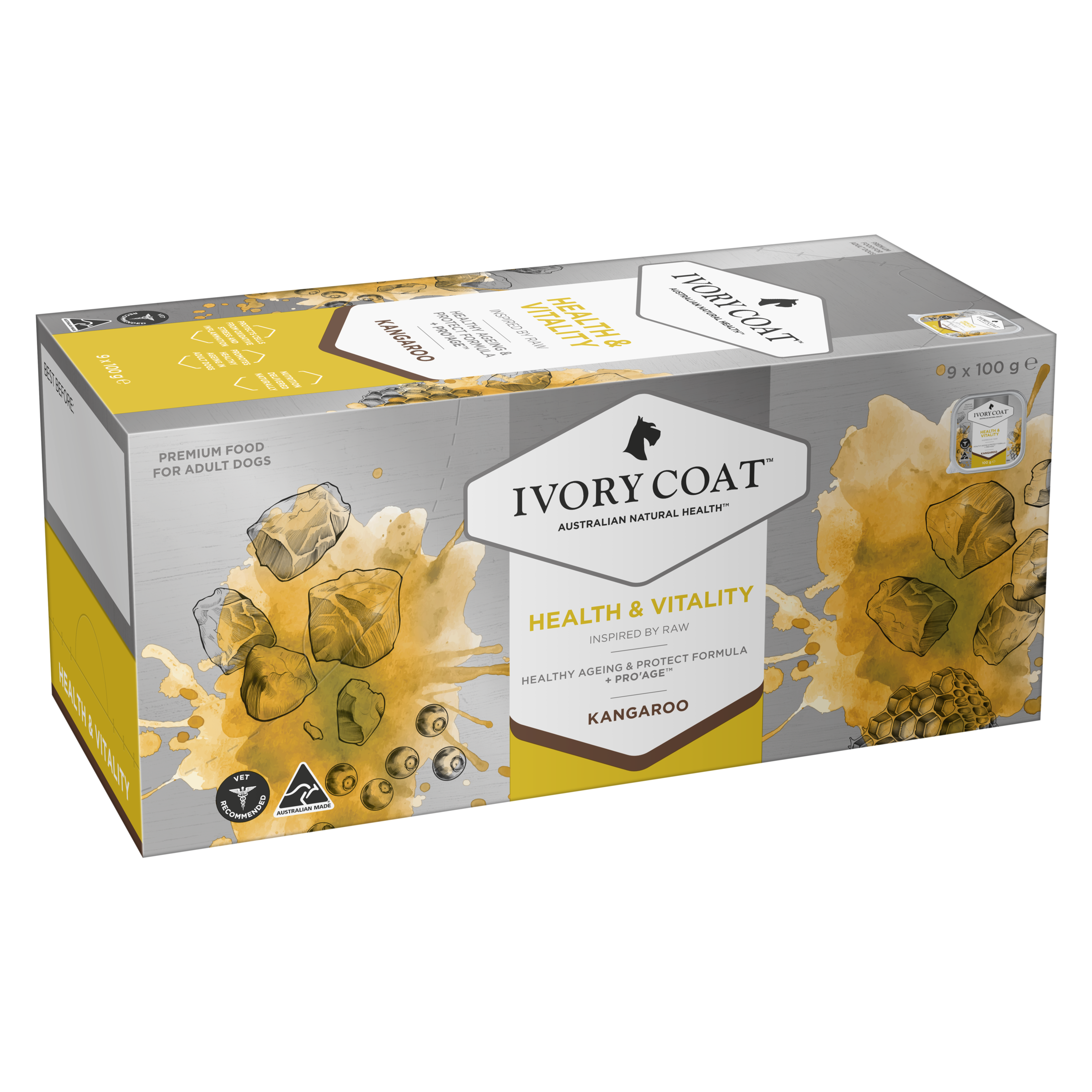Ivory Coat Inspired By Raw Wet Dog Food Health & Vitality product detail 5
