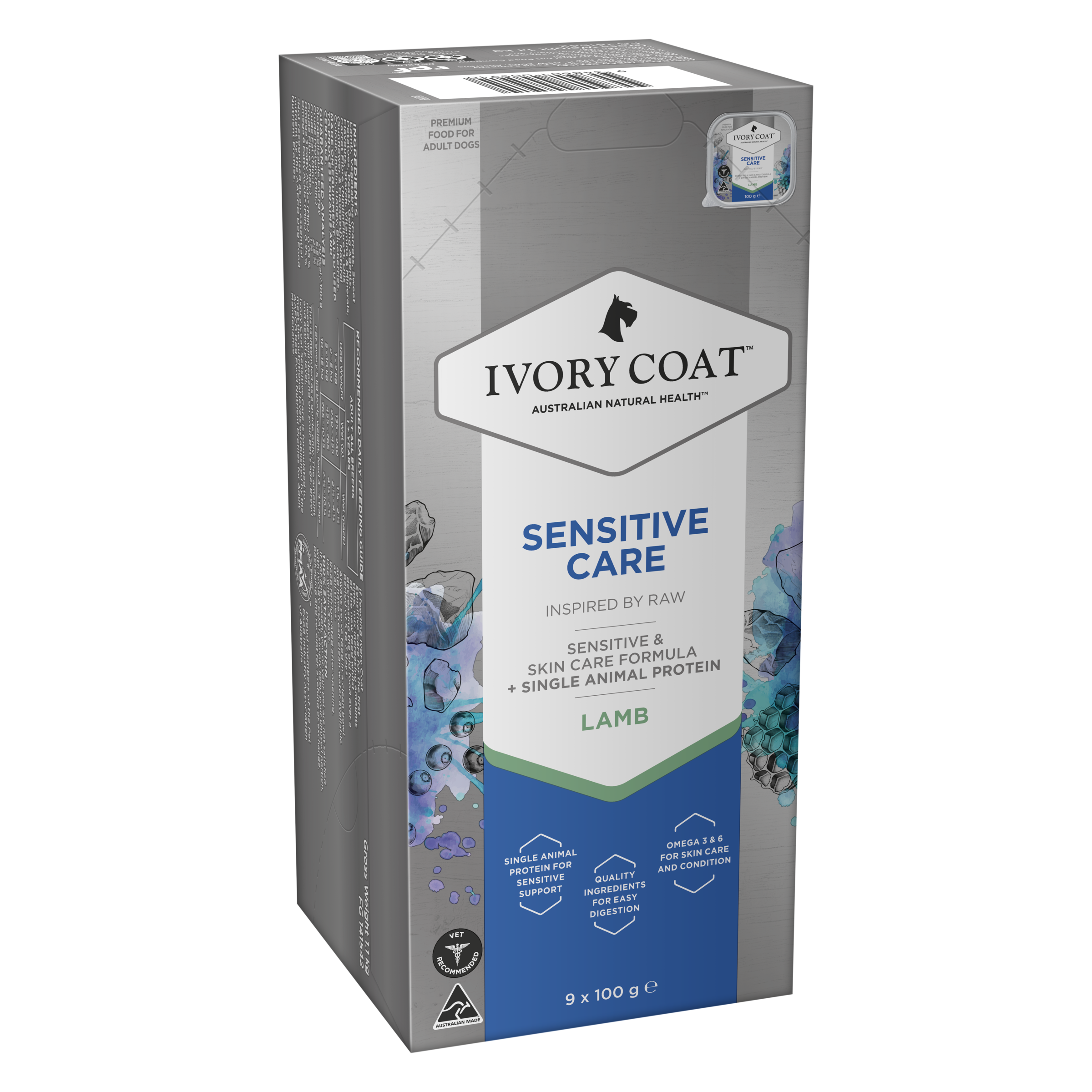 Ivory Coat Inspired By Raw Wet Dog Food Sensitive Care product detail 3