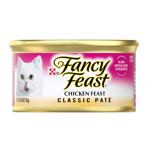 Fancy Feast Classic Pate Wet Cat Food 24 x 85g