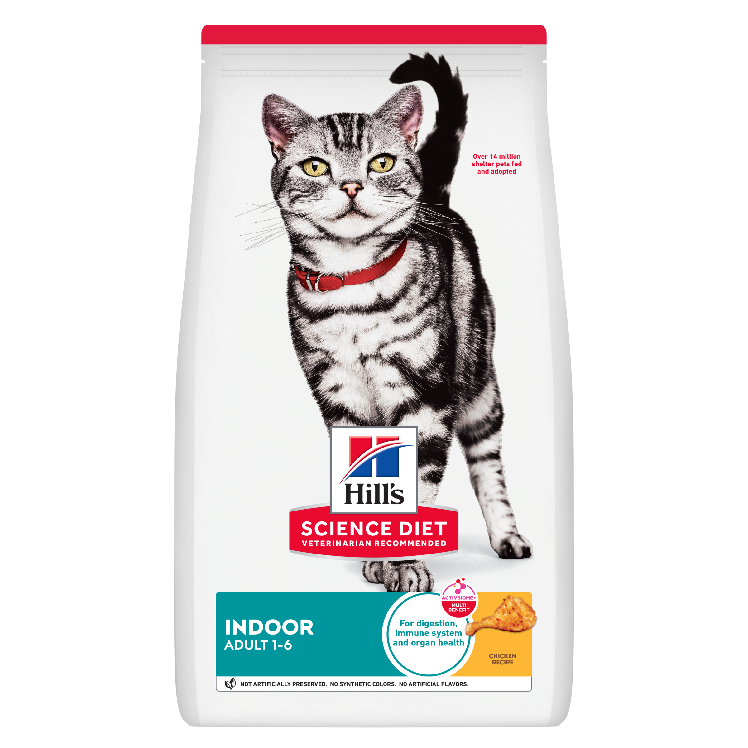 Hill's Science Diet Dry Cat Food Adult Indoor front of pack