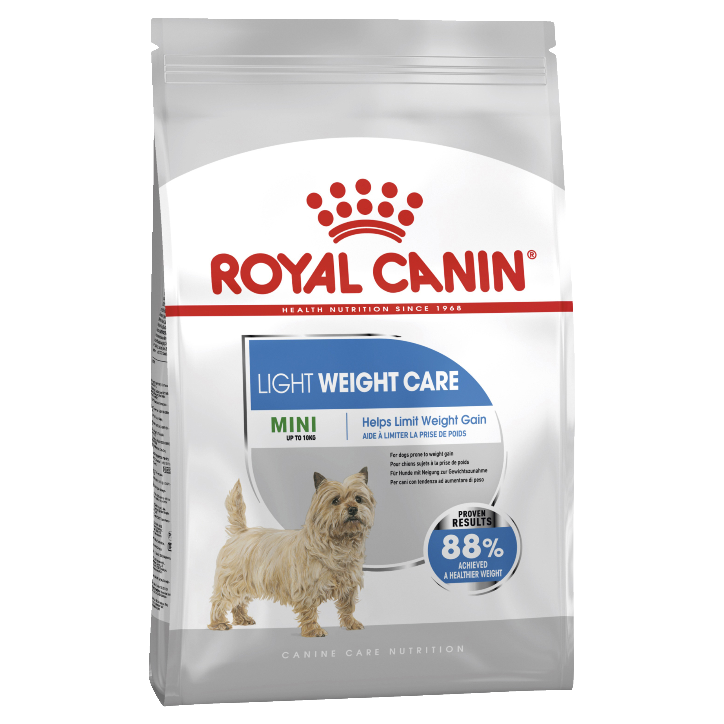 Royal Canin Mini Light Weight Care front of pack