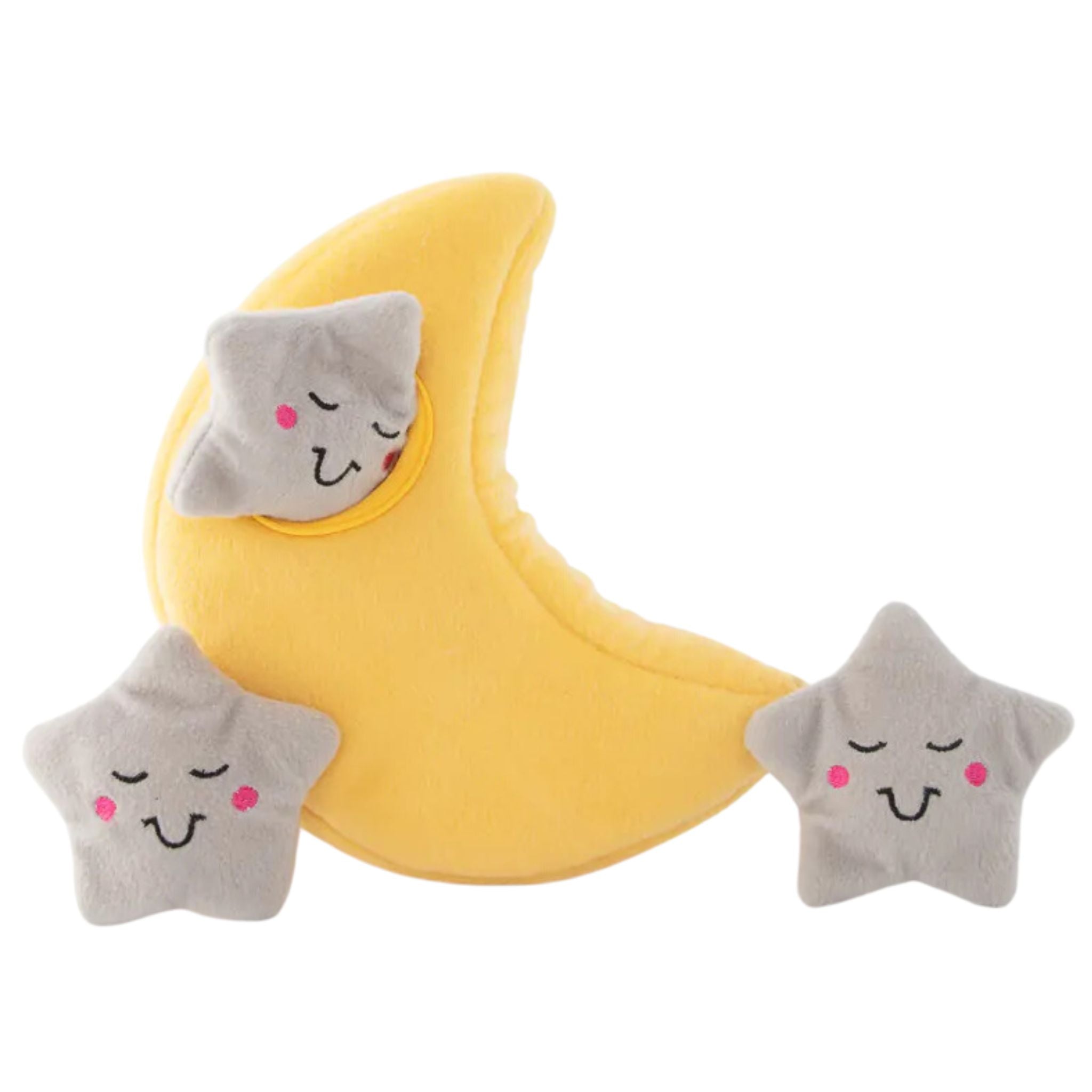Zippy Paws Dog Toys Interactive Burrow - Moon and Stars