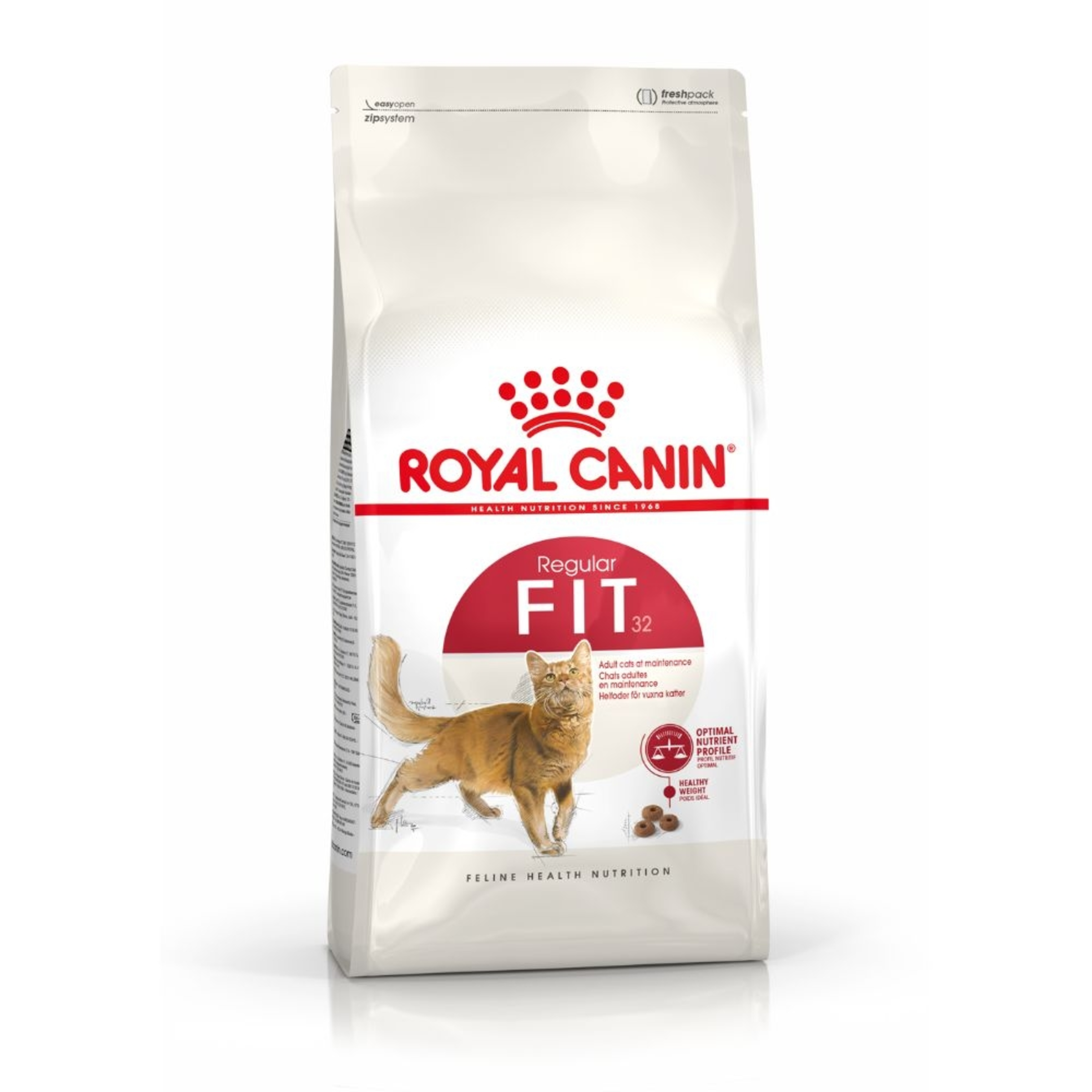 Royal Canin Fit Dry Cat Food front of pack