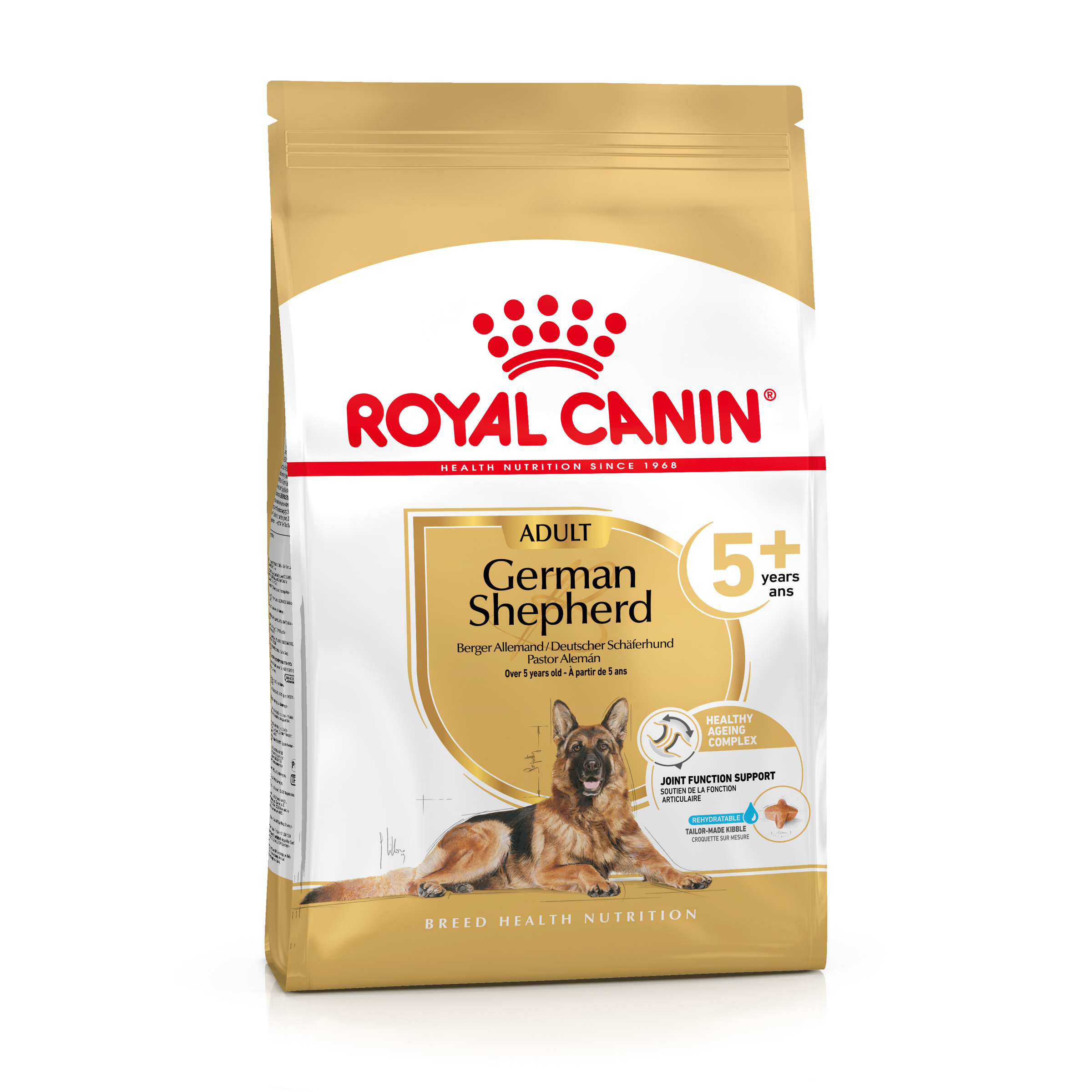 Royal Canin German Shepherd 5+ Dry Dog Food front of pack